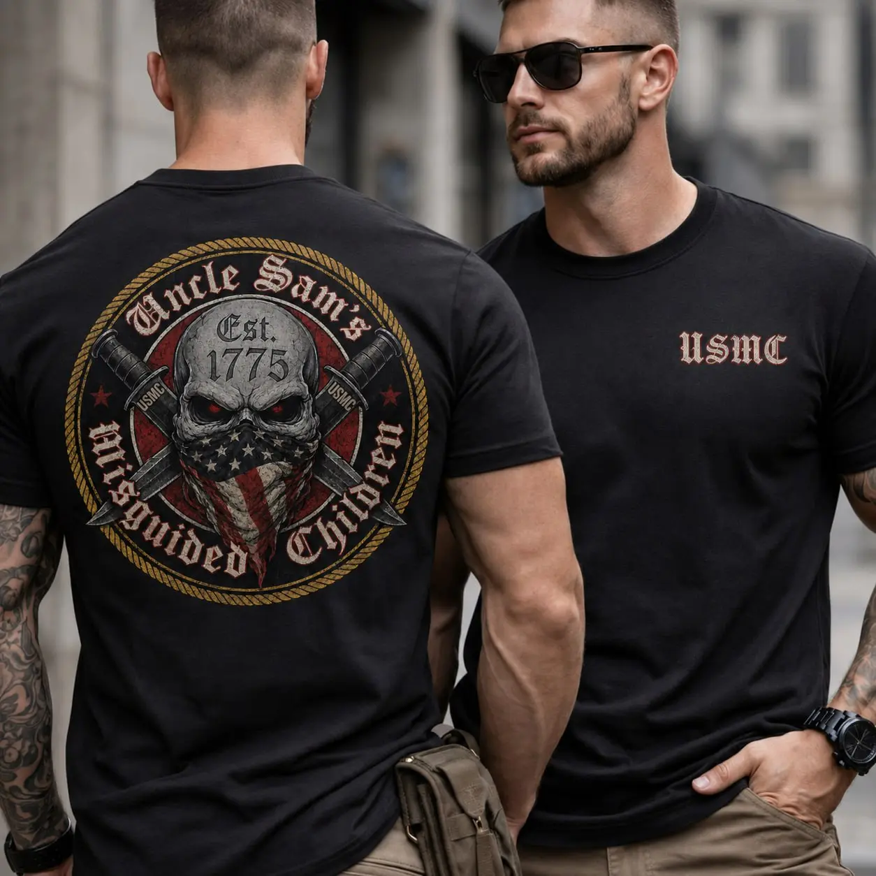 USMC Uncle Sam's Misguided Children Shirt