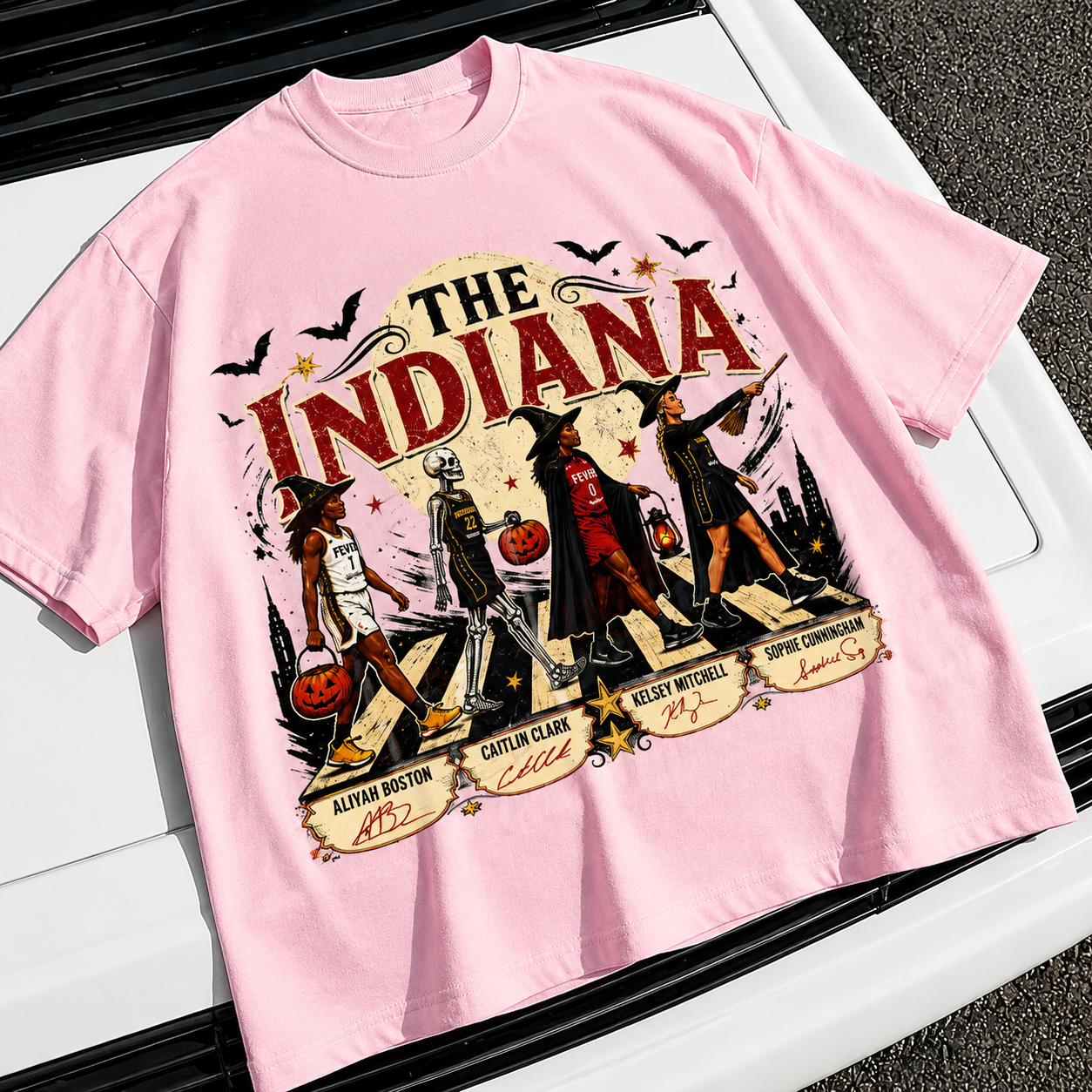 The Basketball Team Halloween Graphic T-Shirt
