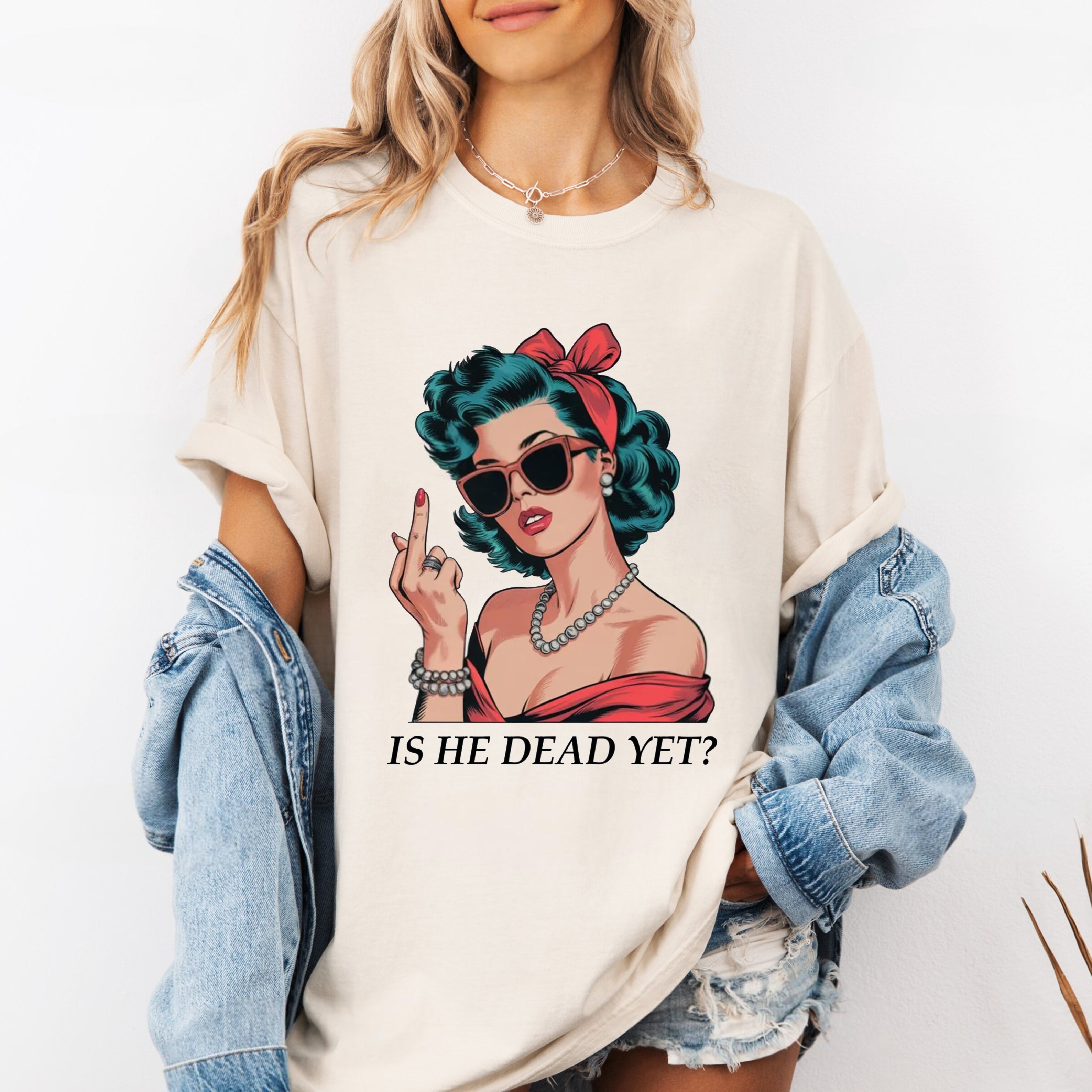 Is He Dead Yet,Resist And Persist Unisex T-shirt