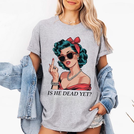 Is He Dead Yet,Resist And Persist Unisex T-shirt