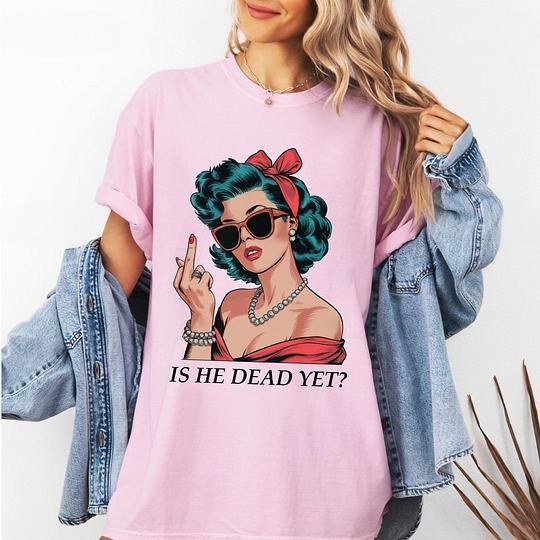 Is He Dead Yet,Resist And Persist Unisex T-shirt