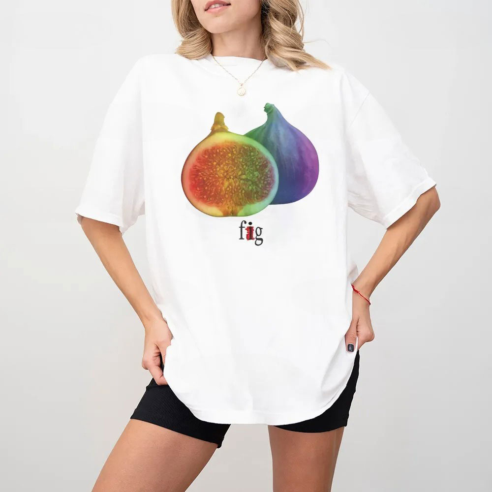 Pride fig Unisex T-shirt