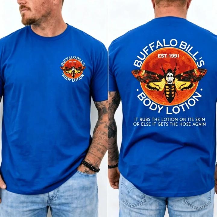 Horror Movie Print T-Shirt