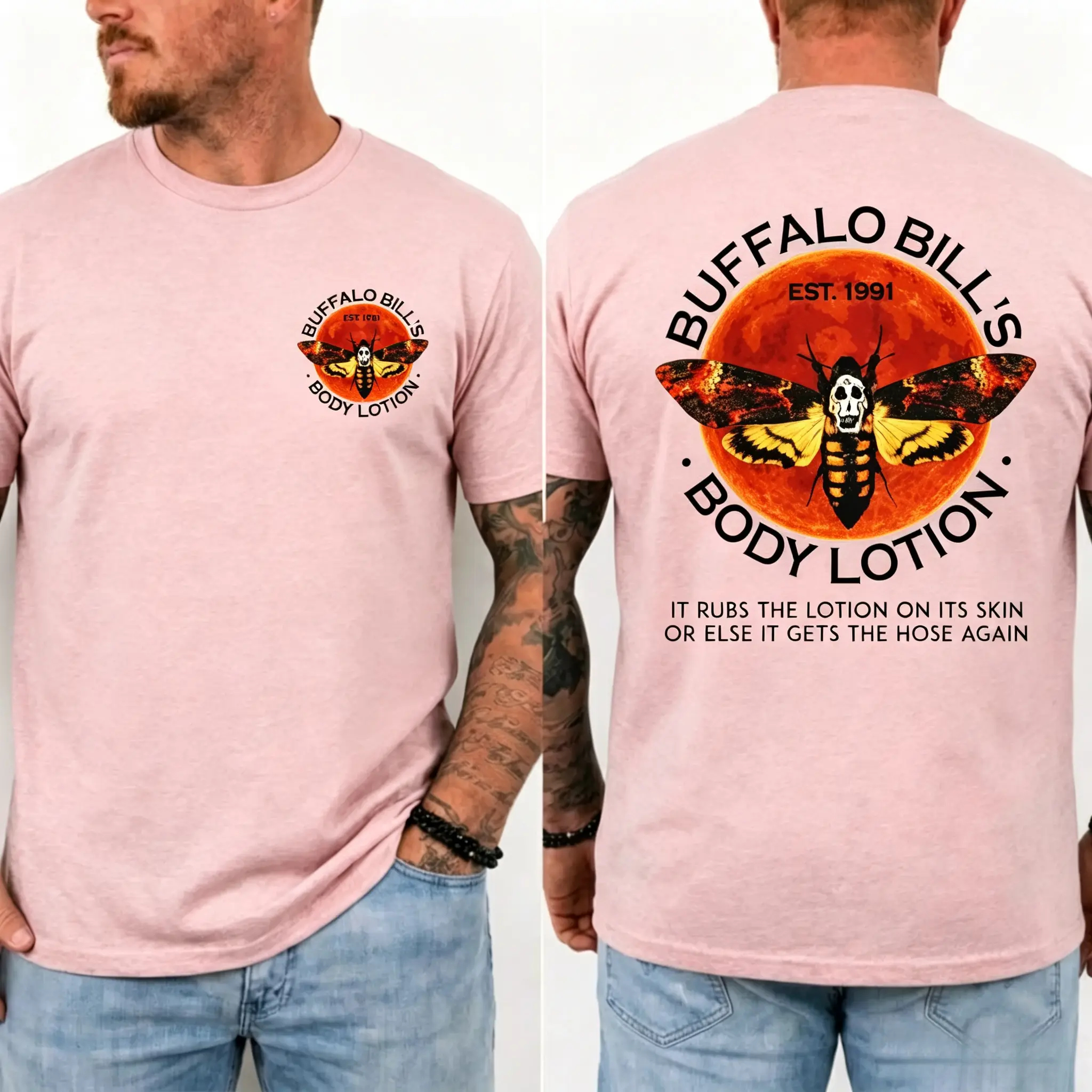 Horror Movie Print T-Shirt