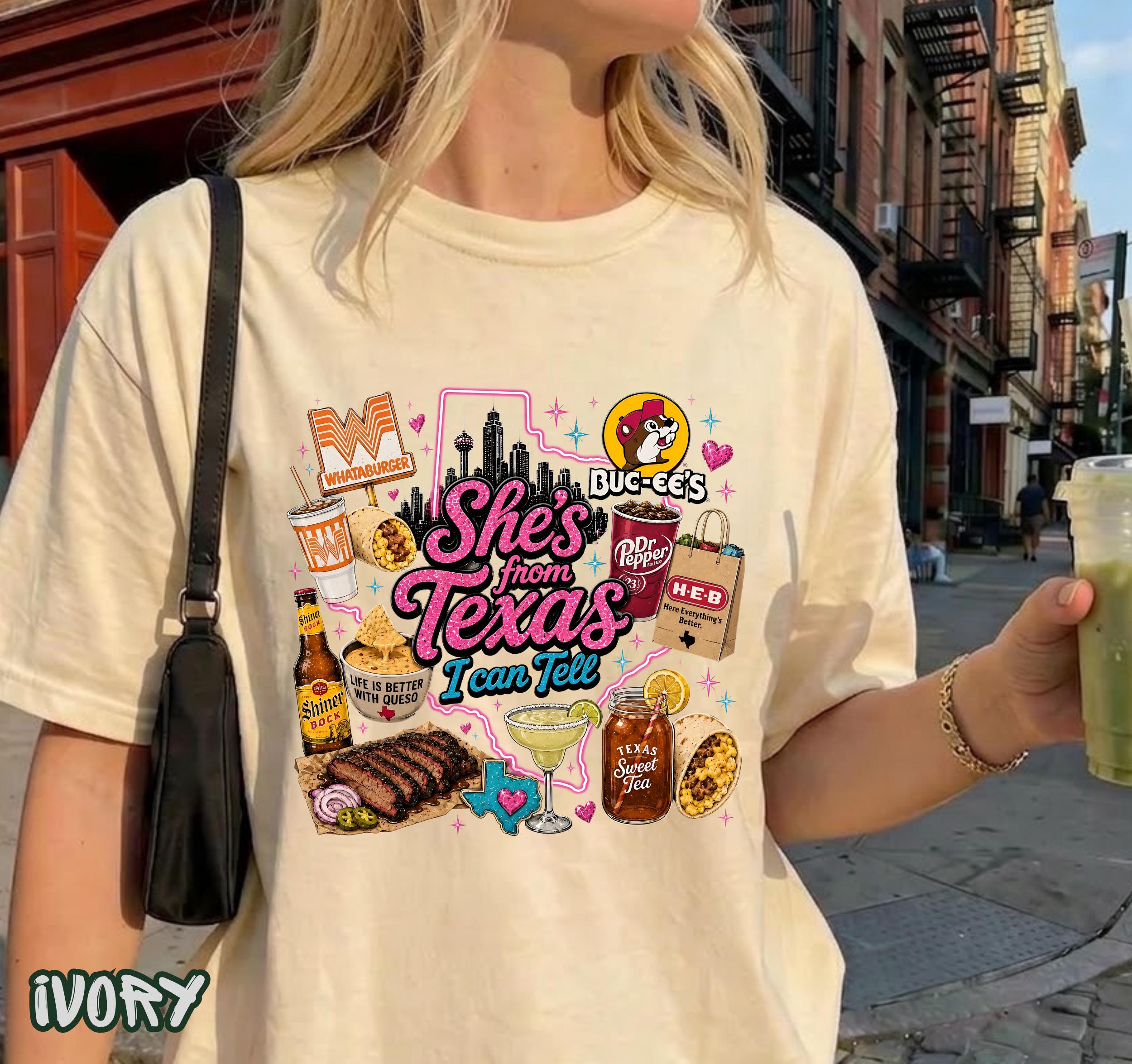 Shes from Texas I Can Tell State Pride T-Shirt
