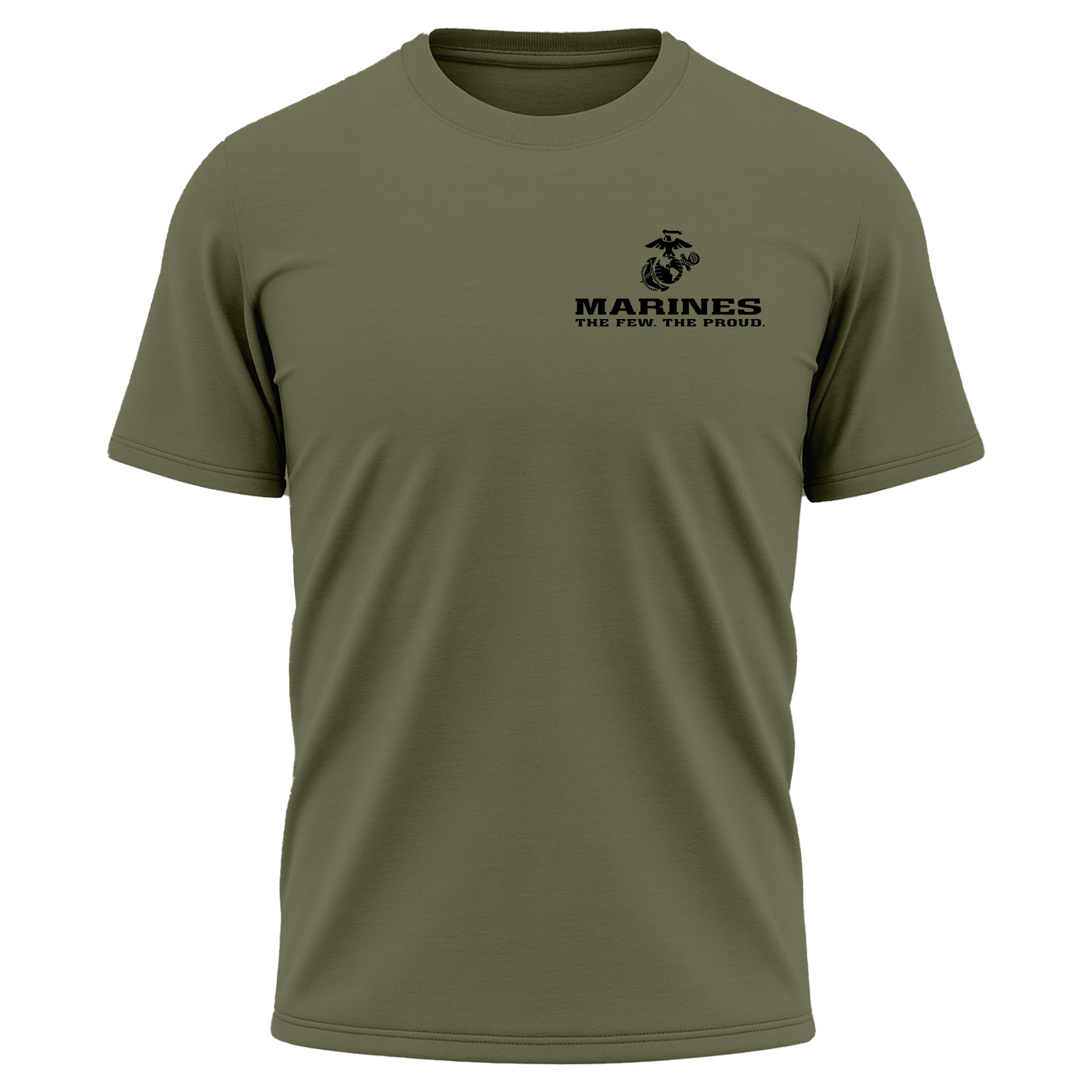 Marines The Few The Proud Chest Seal Performance T-shirt