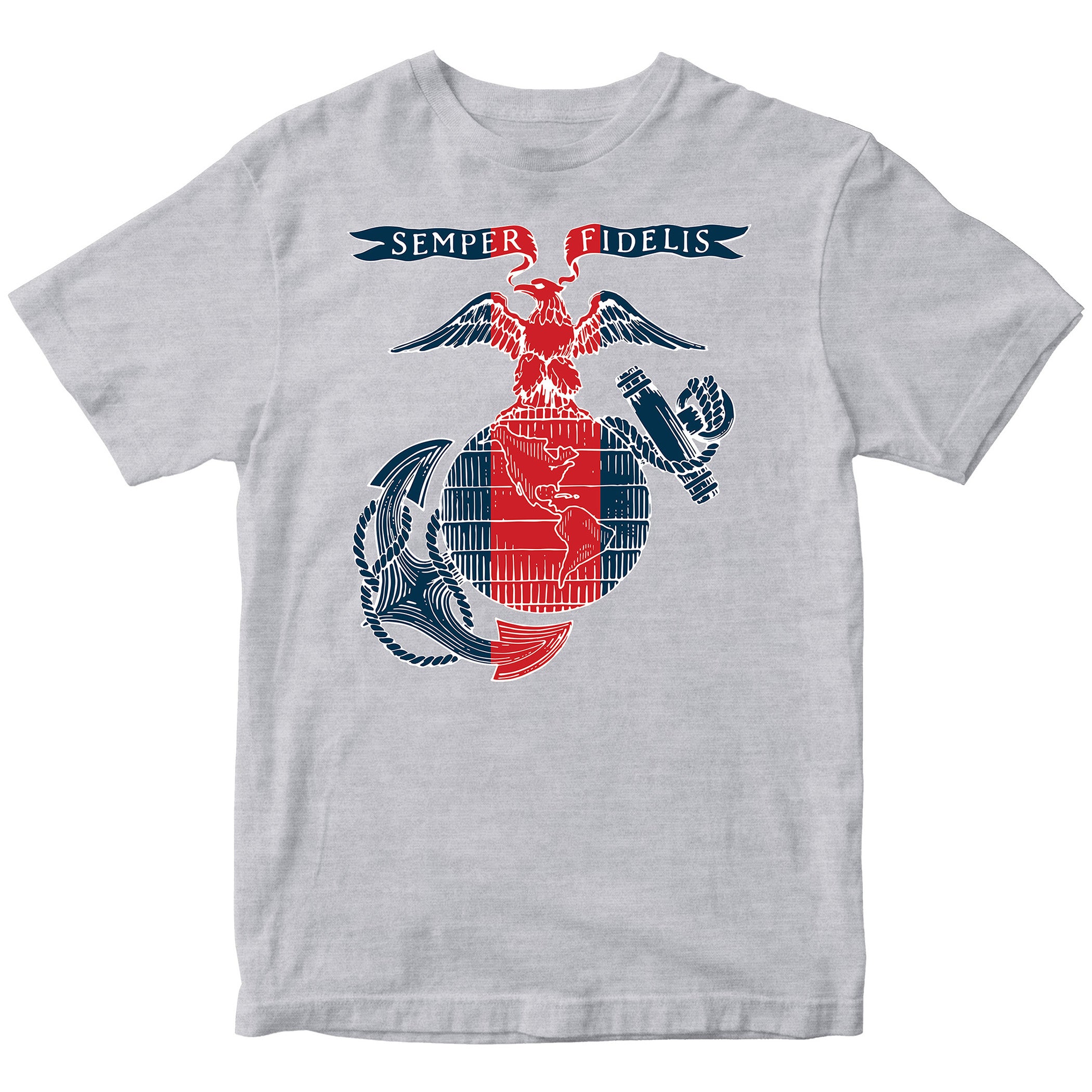 Marines Blood Stripe EGA Seal T-shirt