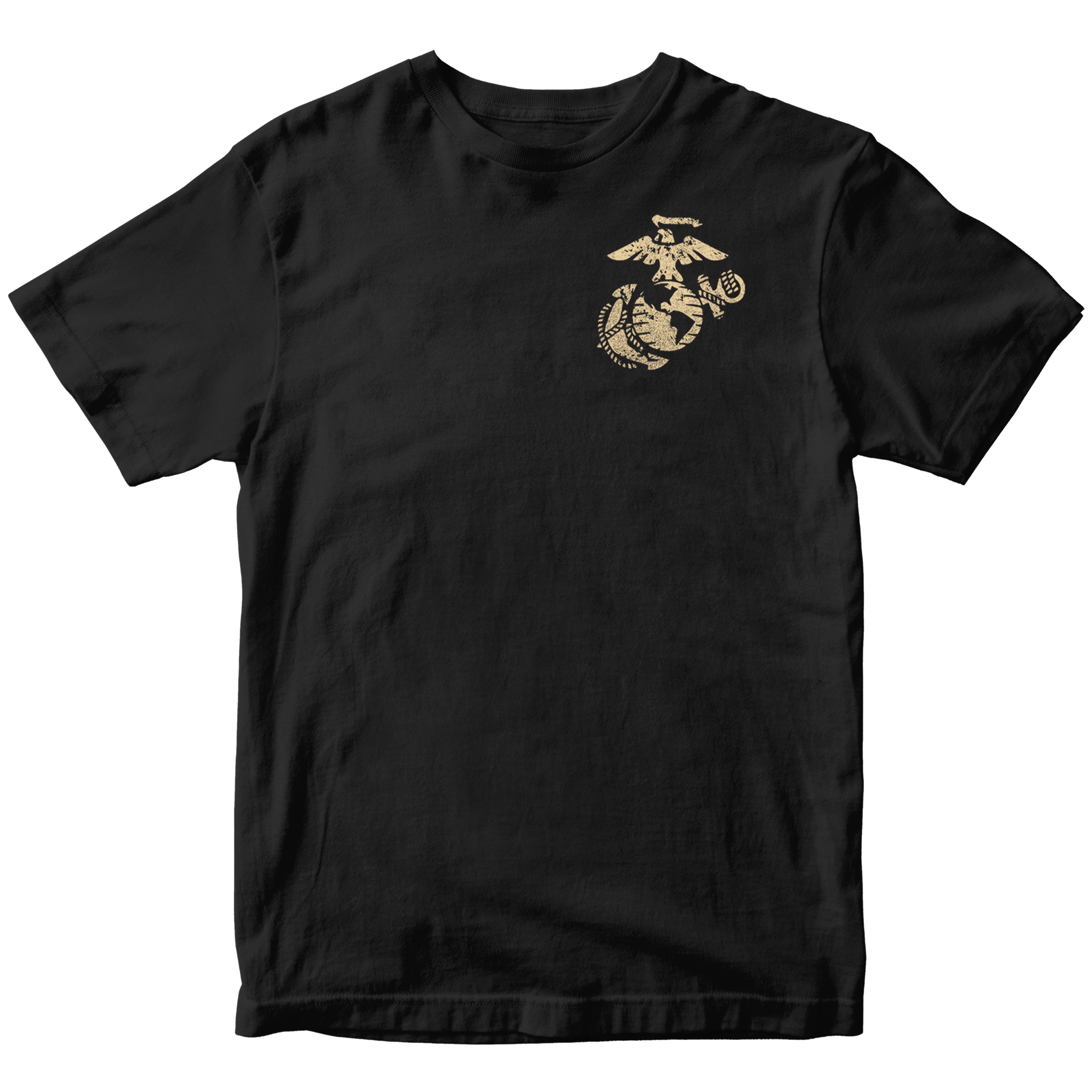 Marines First To Fight Vintage Recruitment Poster T-Shirt