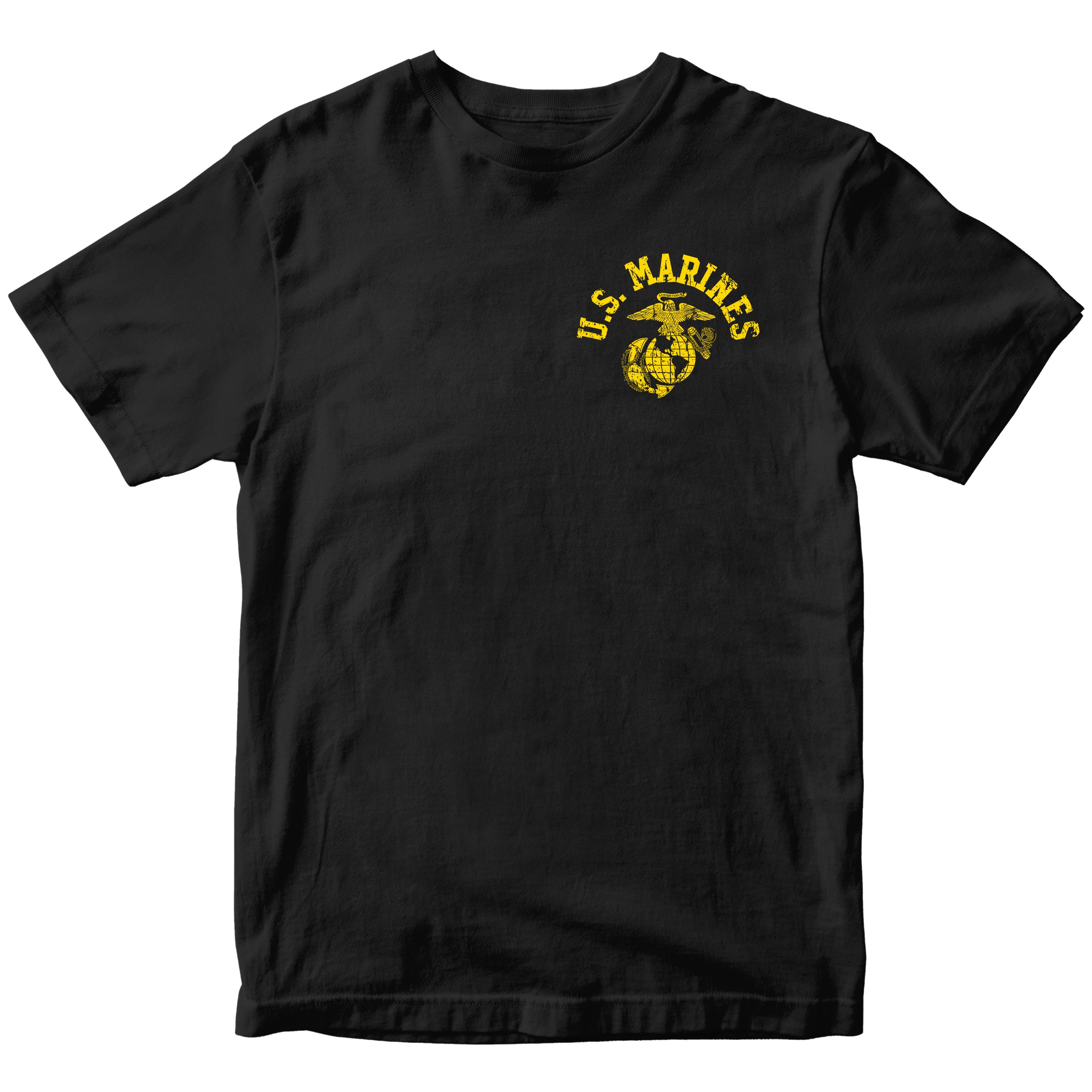 Old School U.S. Marines PT Chest Seal T-Shirt