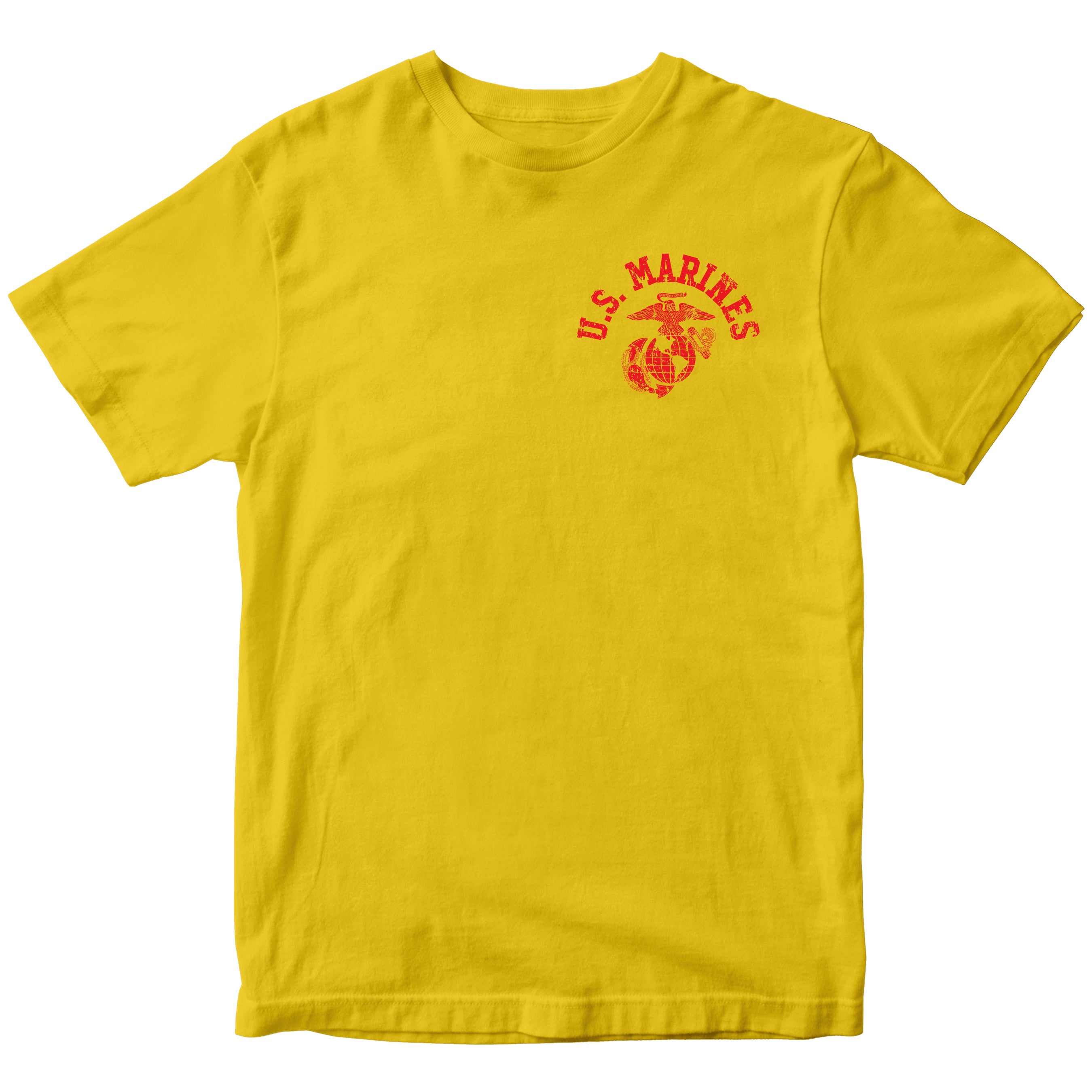 Old School U.S. Marines PT Chest Seal T-Shirt