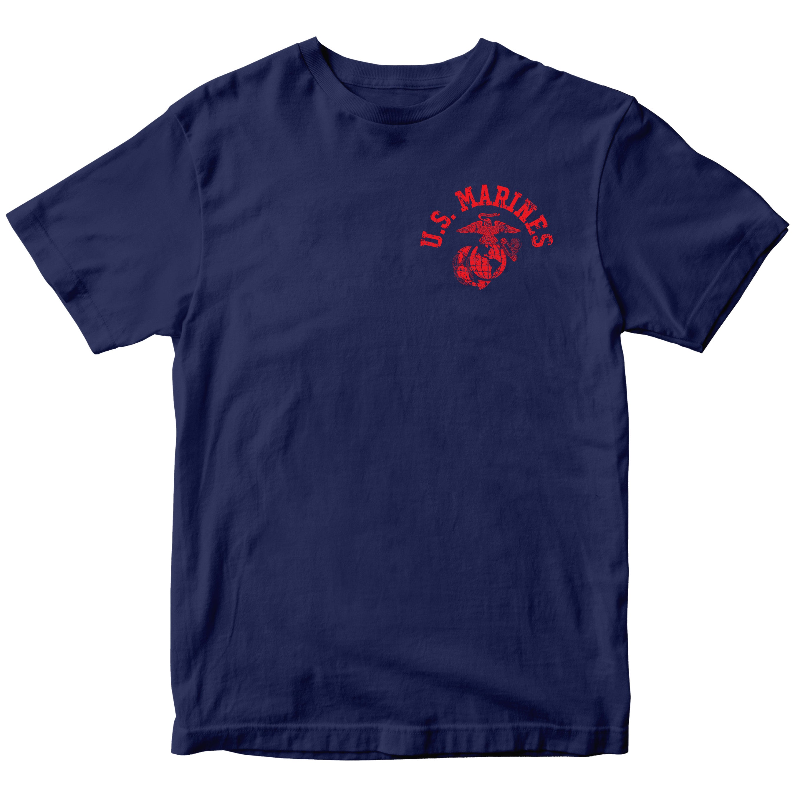 Old School U.S. Marines PT Chest Seal T-Shirt