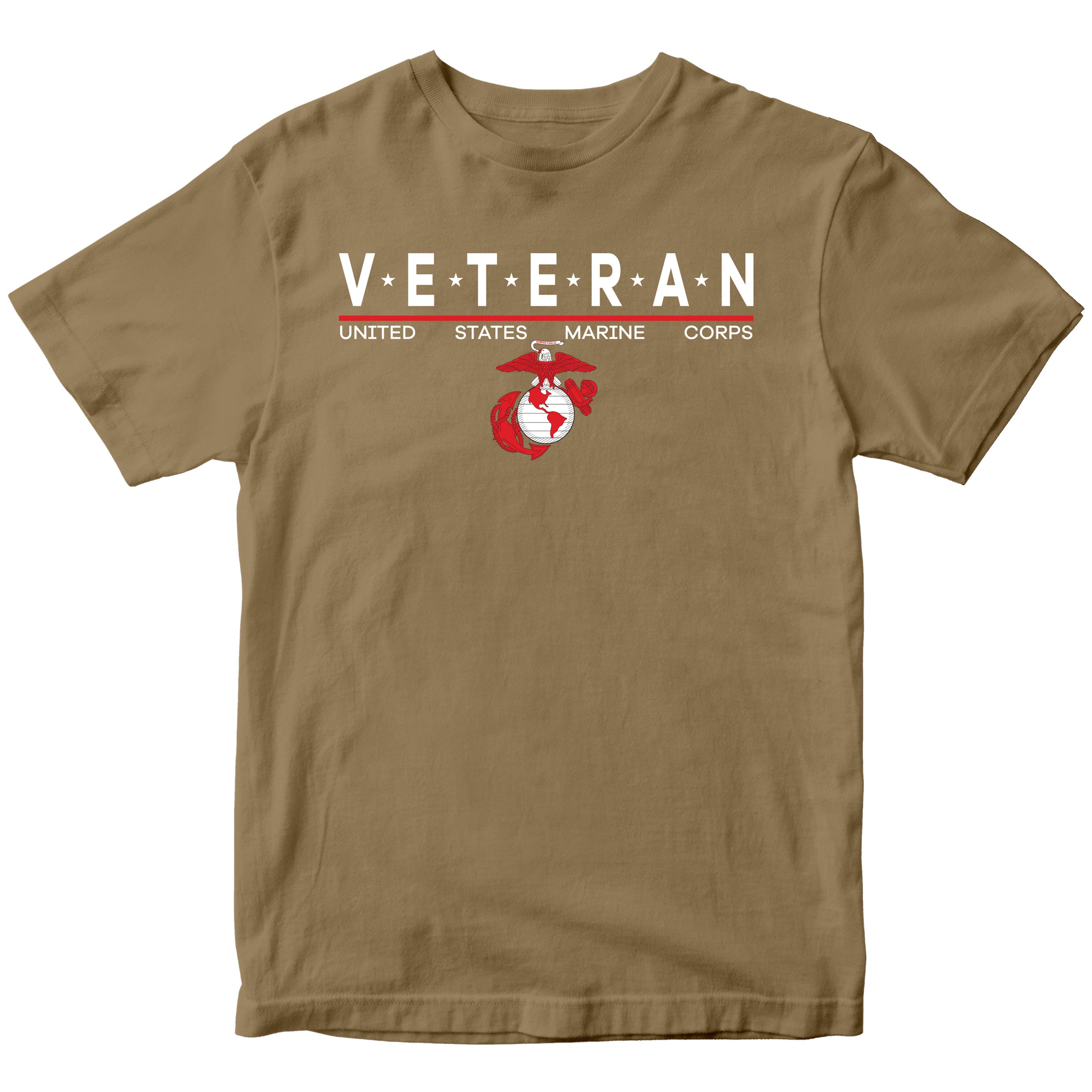 United States Marine Corps Veteran Star T-Shirt