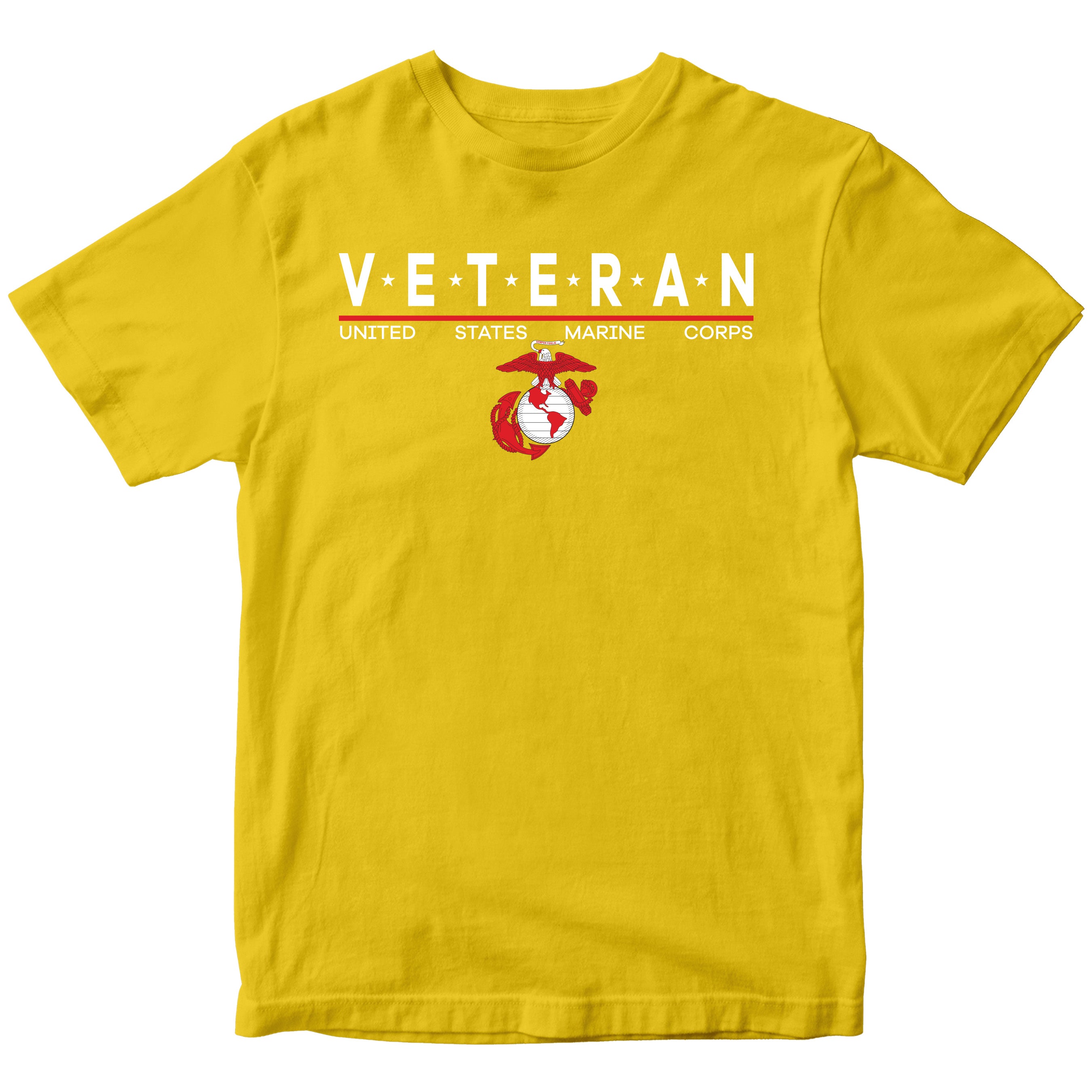 United States Marine Corps Veteran Star T-Shirt