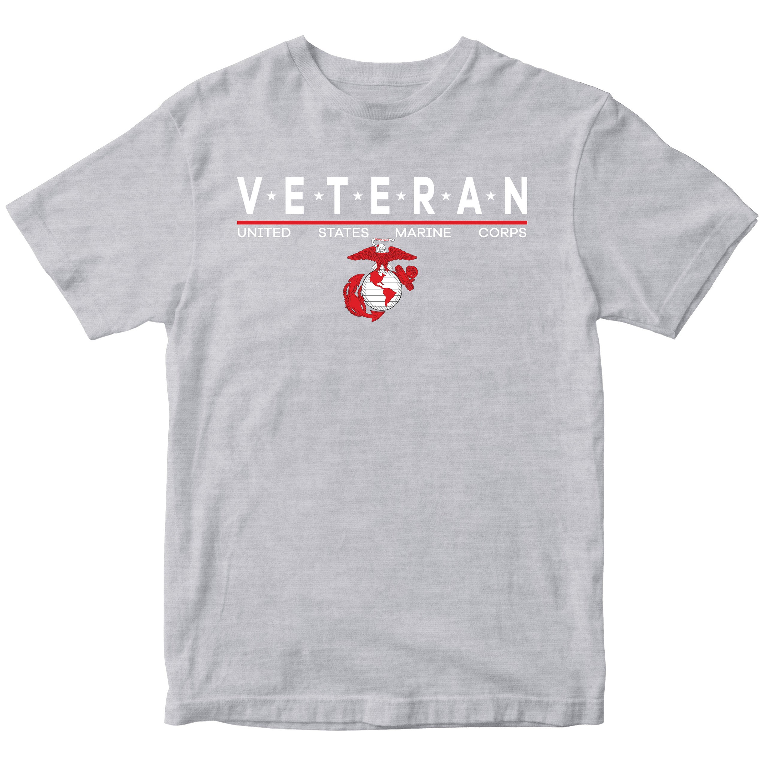 United States Marine Corps Veteran Star T-Shirt