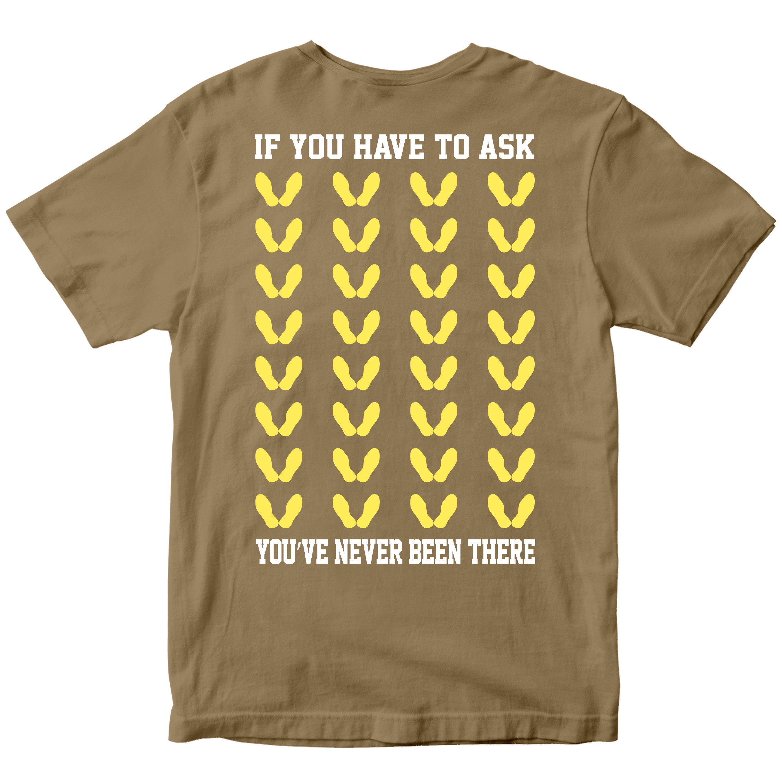 Marines Yellow Footprints T-Shirt