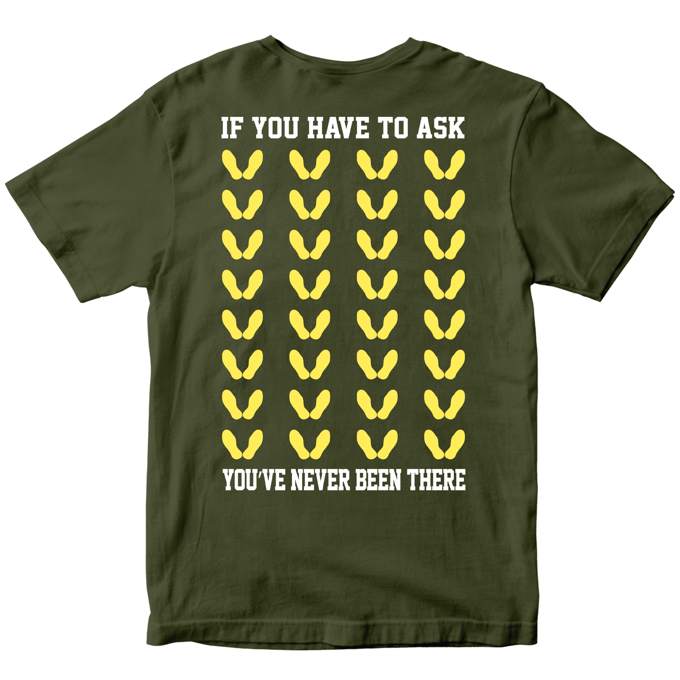 Marines Yellow Footprints T-Shirt