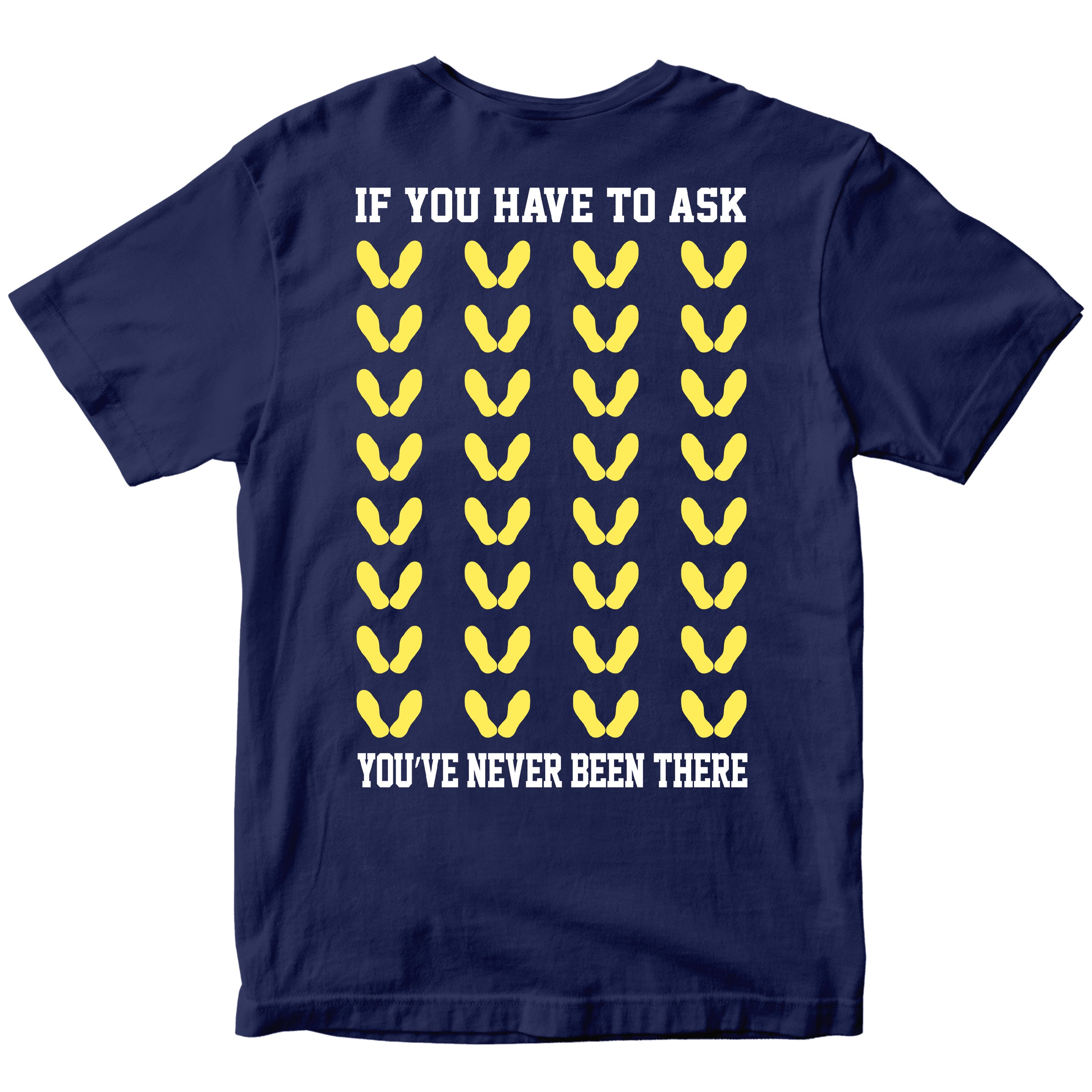 Marines Yellow Footprints T-Shirt