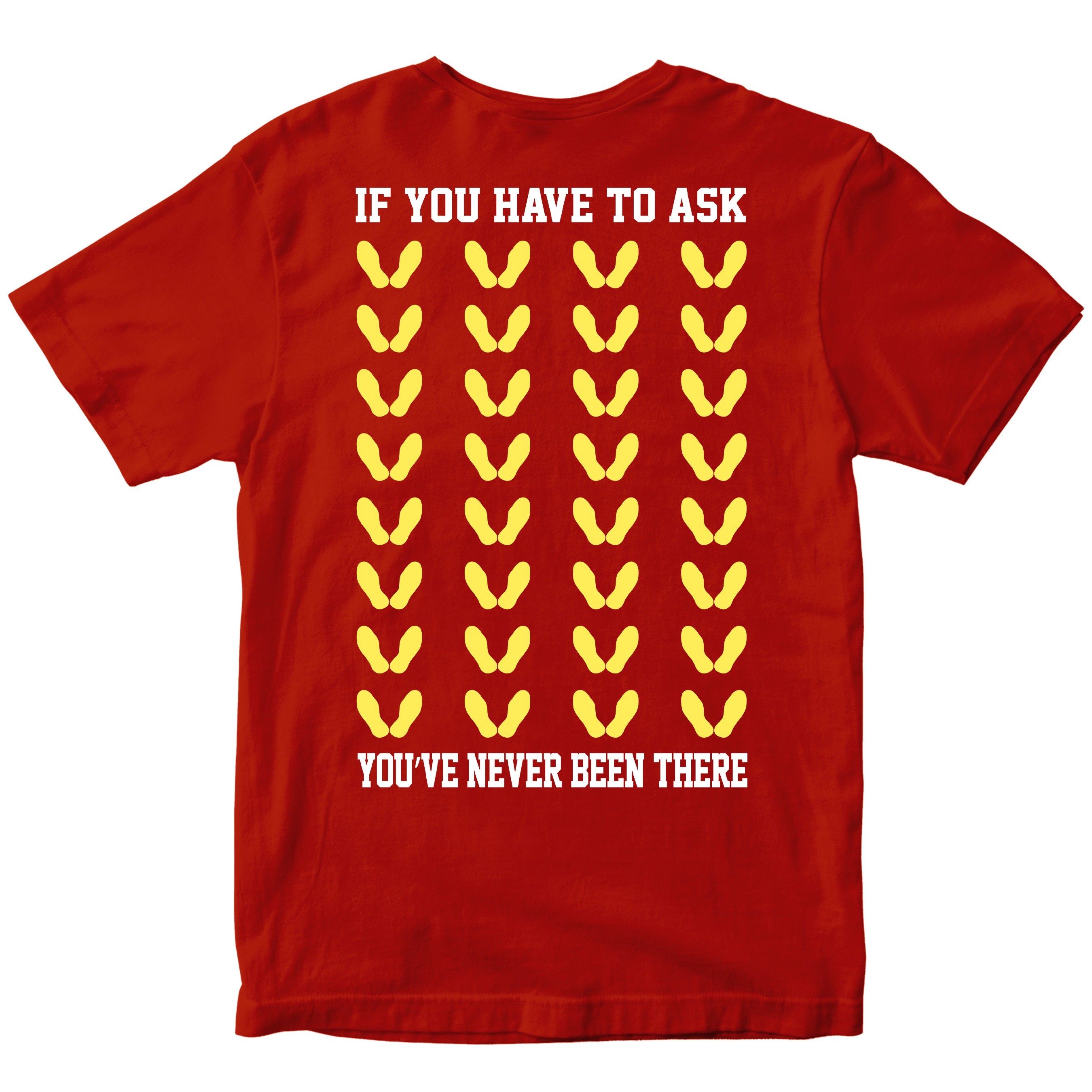 Marines Yellow Footprints T-Shirt