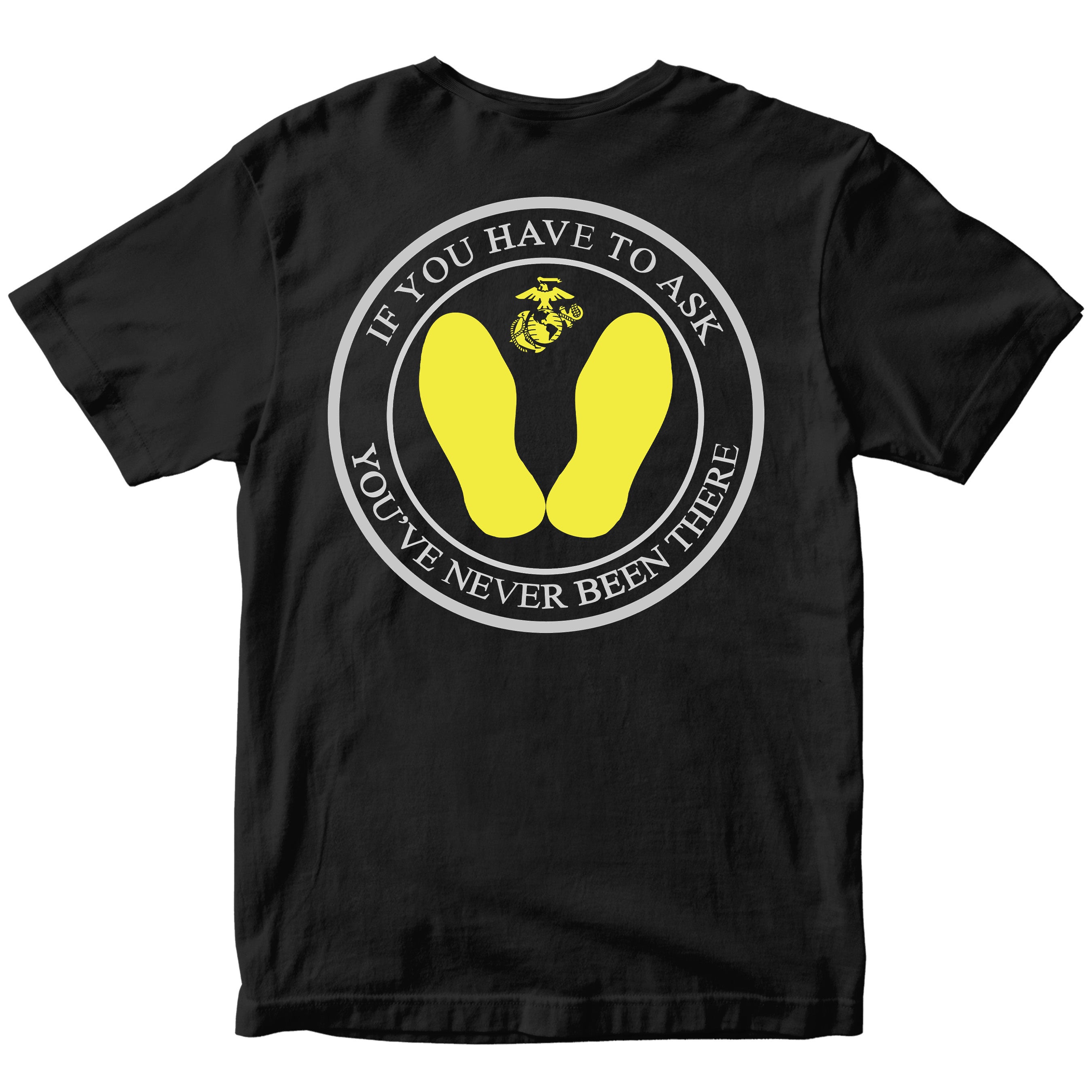 U.S. Marine Corps Yellow Footprints T-Shirt
