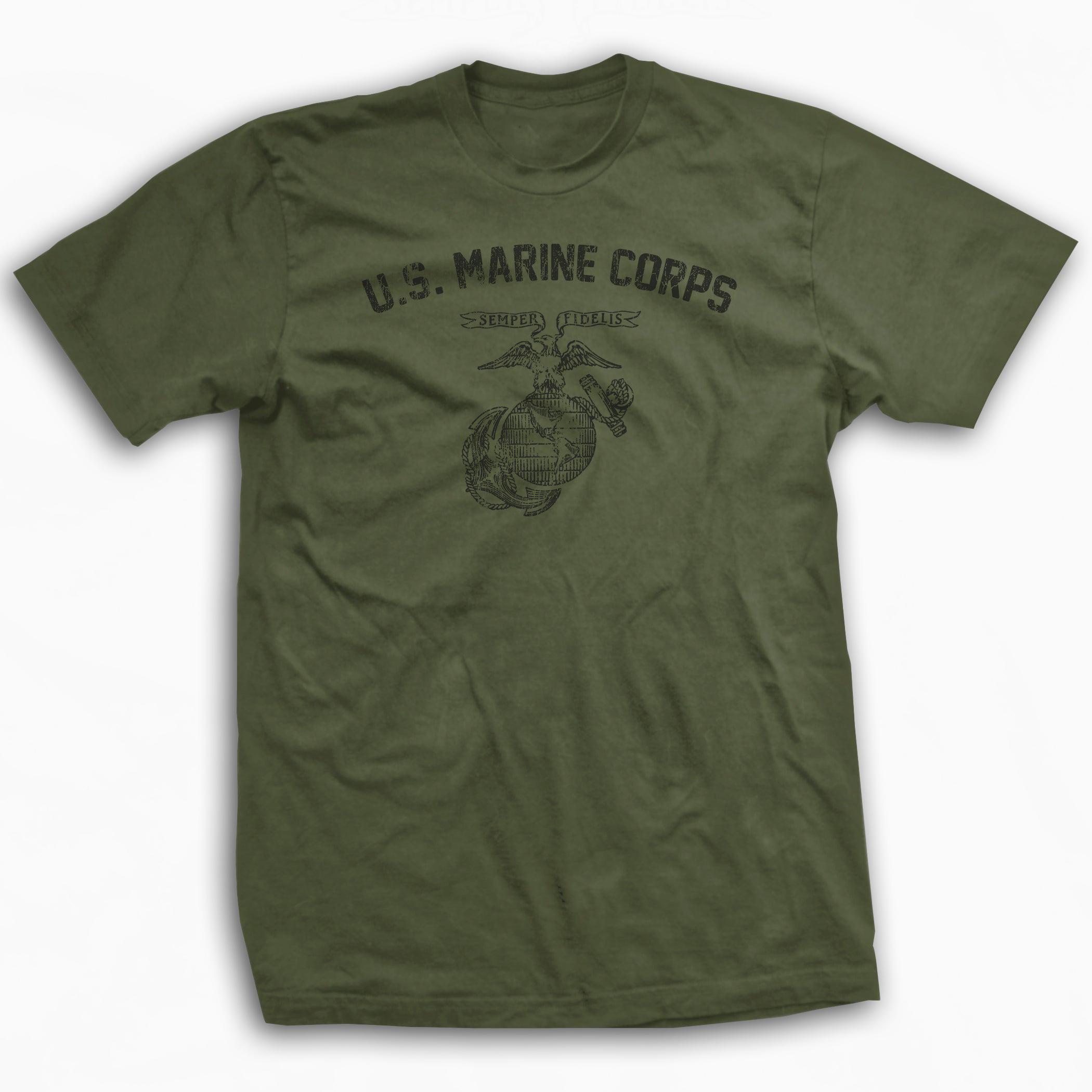 WW2 Vintage USMC Training T-Shirt