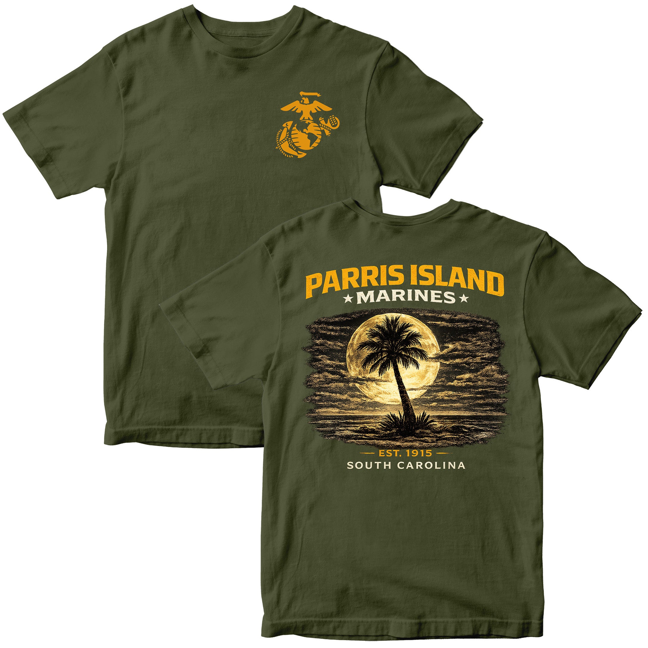 Parris Island Marines South Carolina T-Shirt
