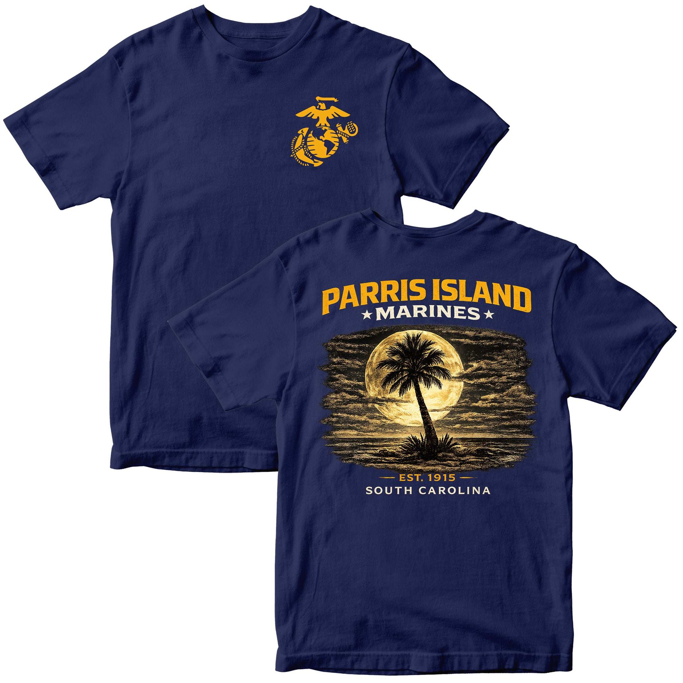 Parris Island Marines South Carolina T-Shirt