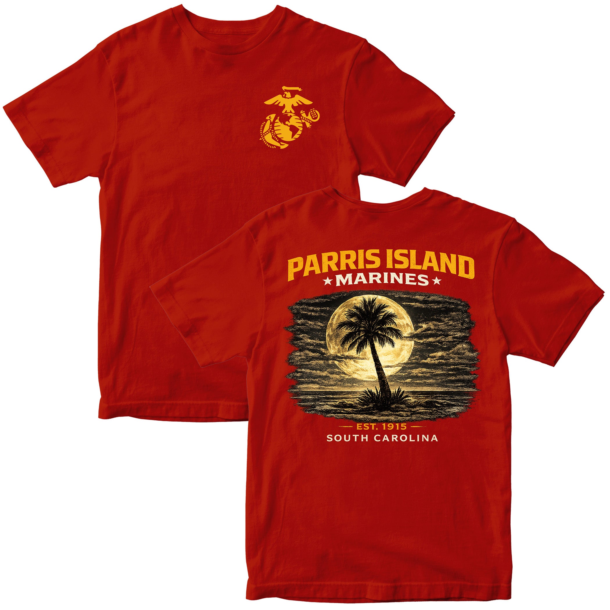 Parris Island Marines South Carolina T-Shirt