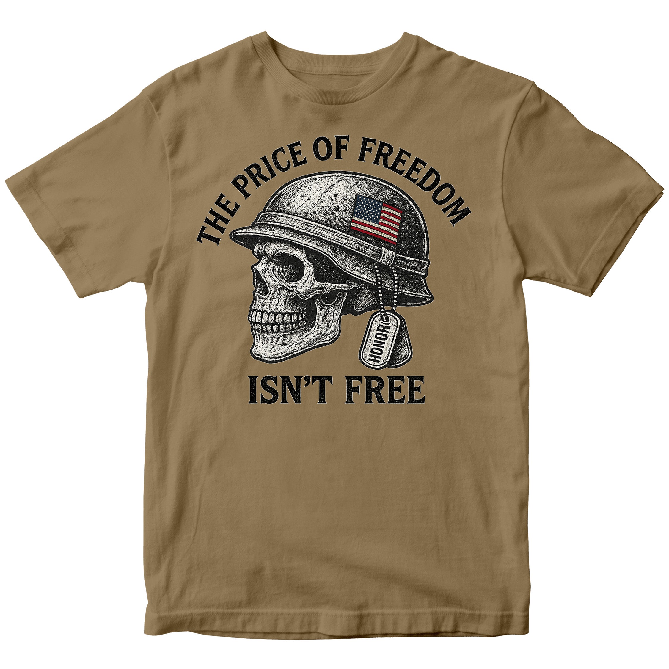 The Price of Freedom Isn't Free Patriotic T-shirt