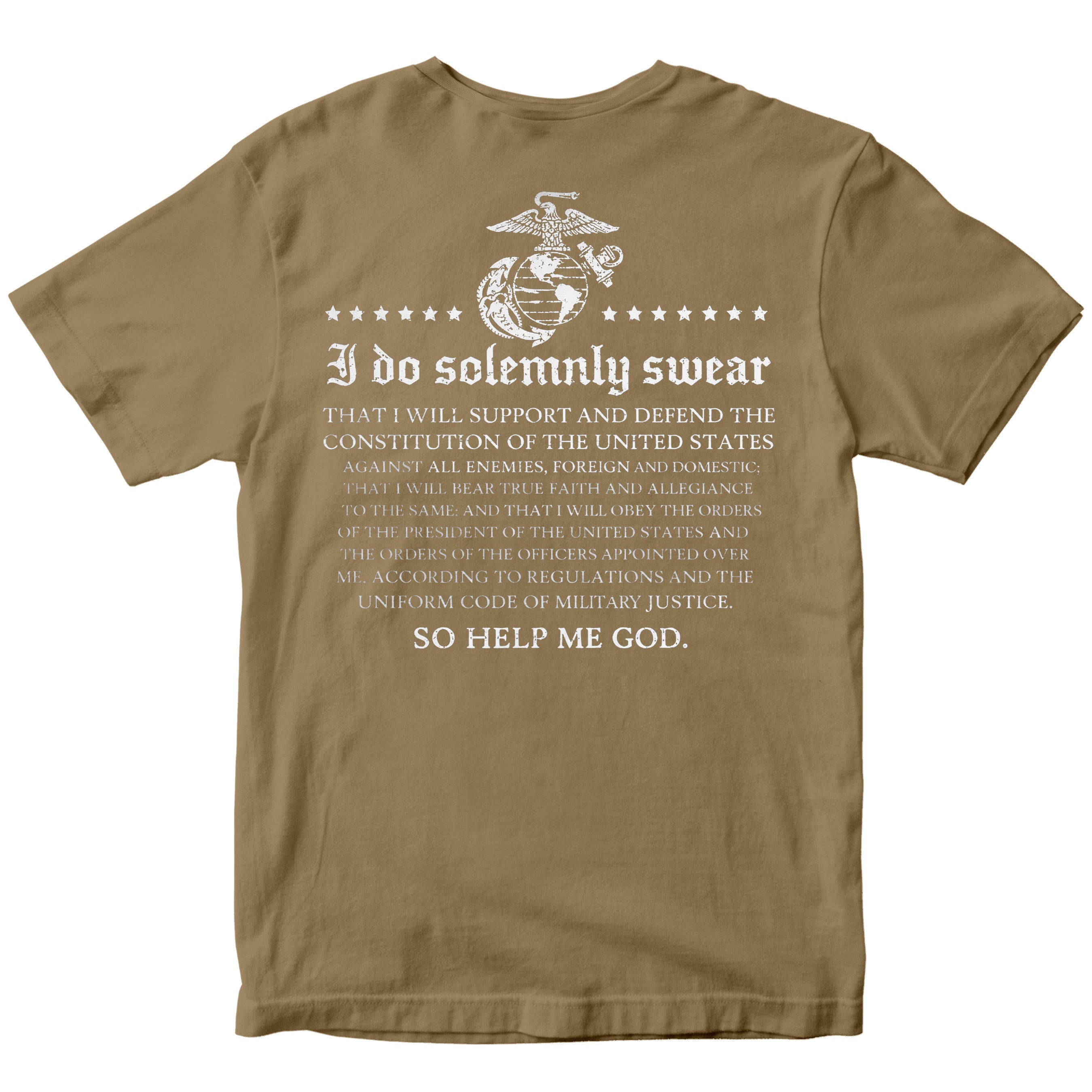 USMC Oath of Enlistment T-Shirt