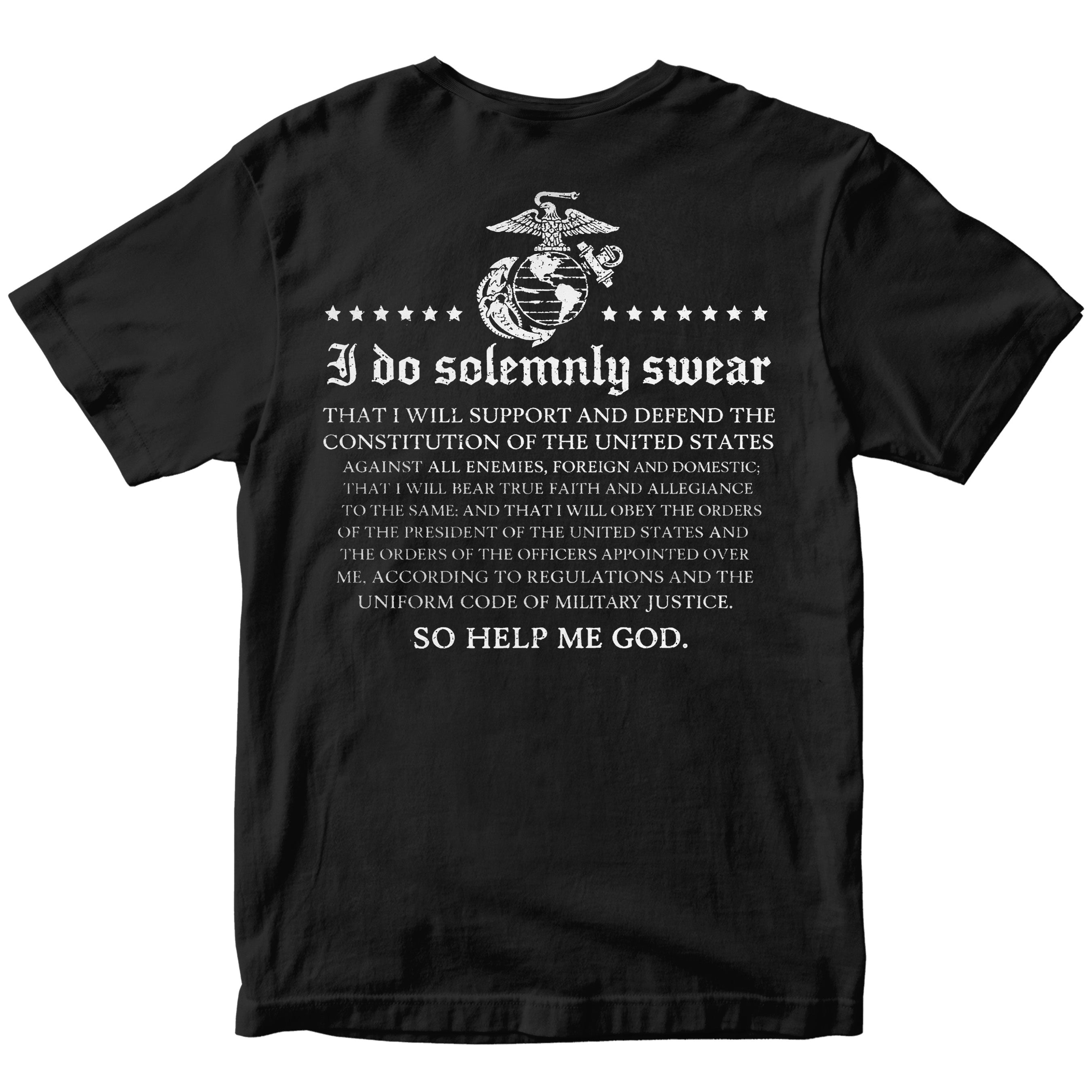 USMC Oath of Enlistment T-Shirt