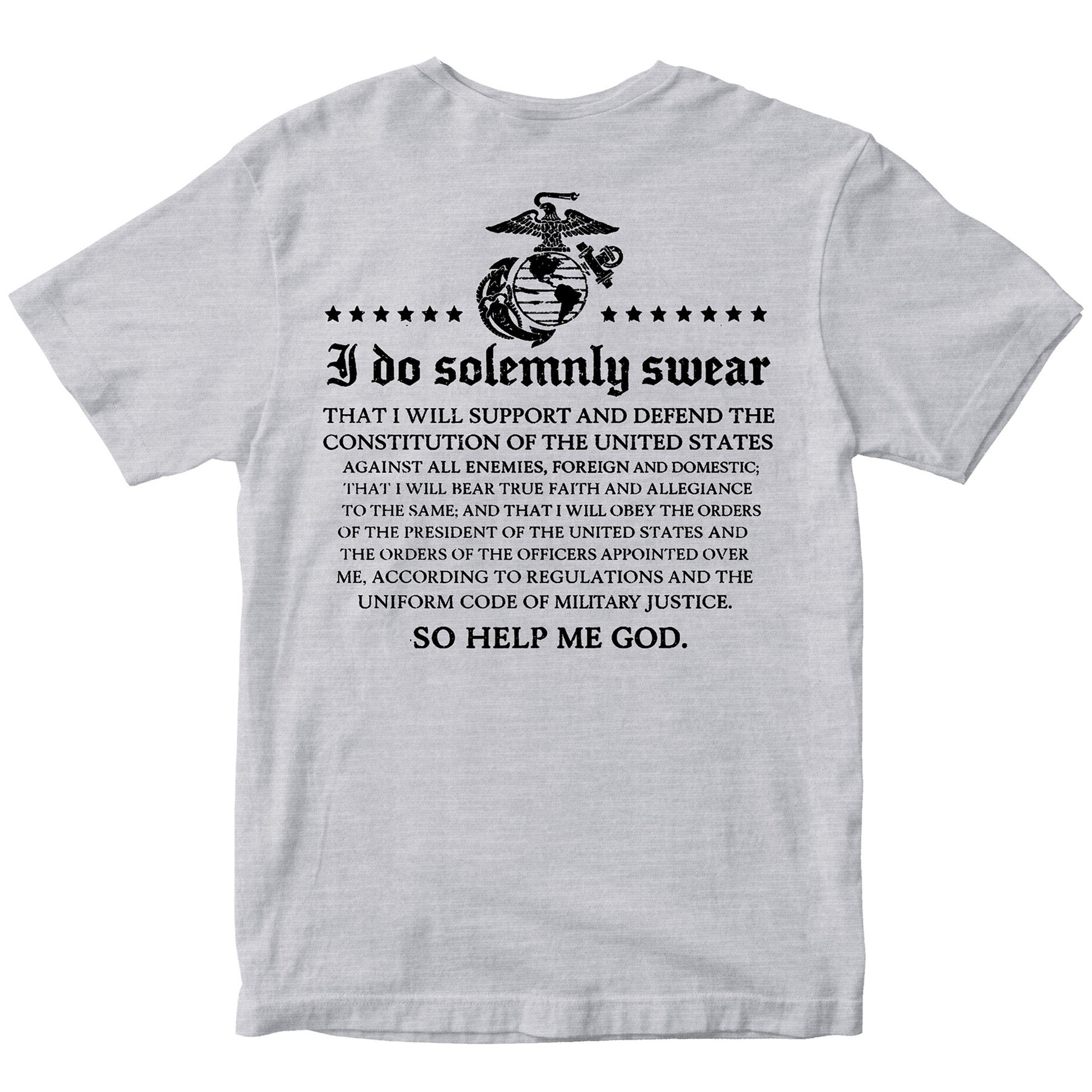 USMC Oath of Enlistment T-Shirt