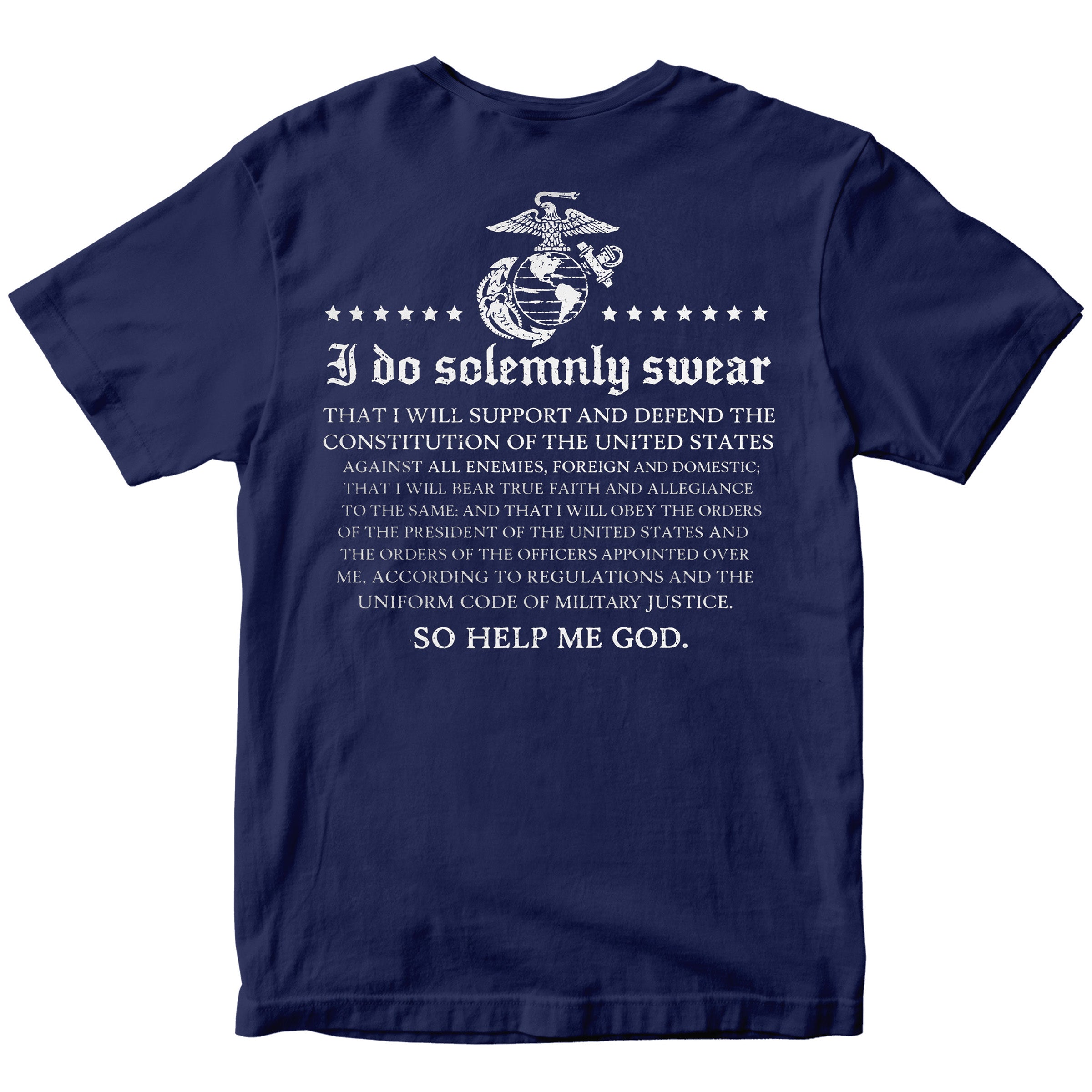 USMC Oath of Enlistment T-Shirt