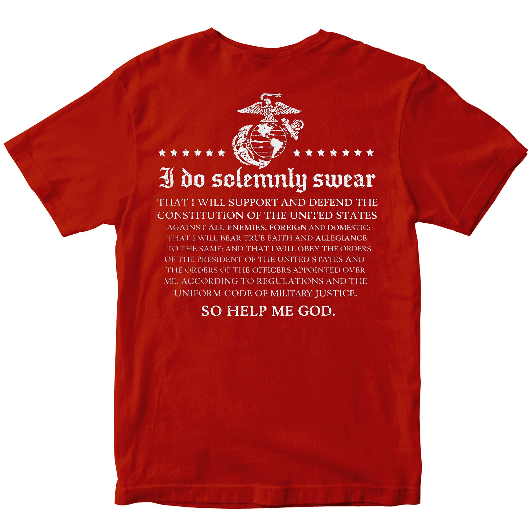 USMC Oath of Enlistment T-Shirt