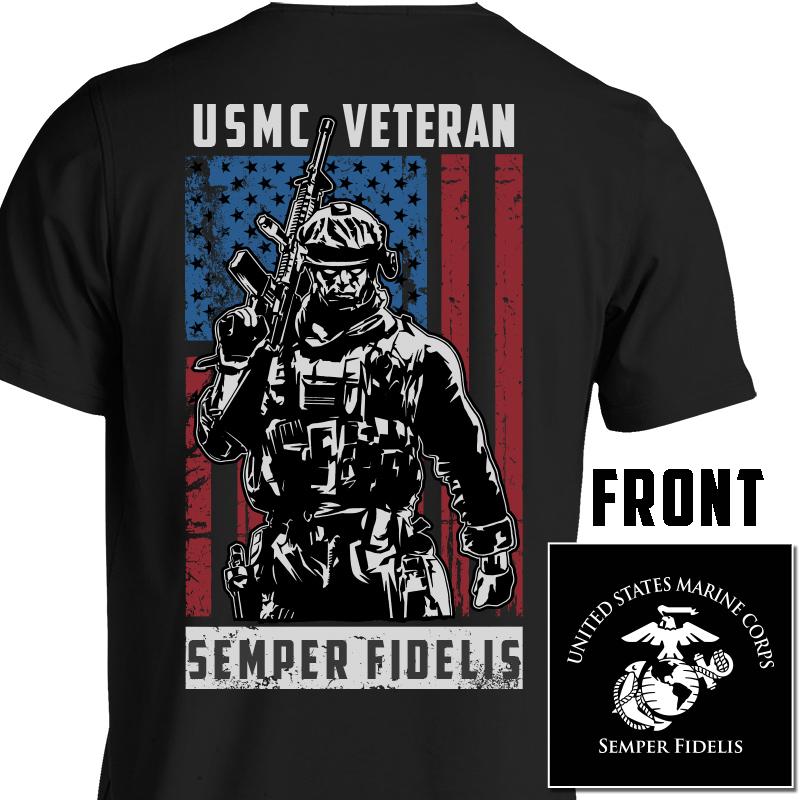 USMC Veteran  T-Shirt