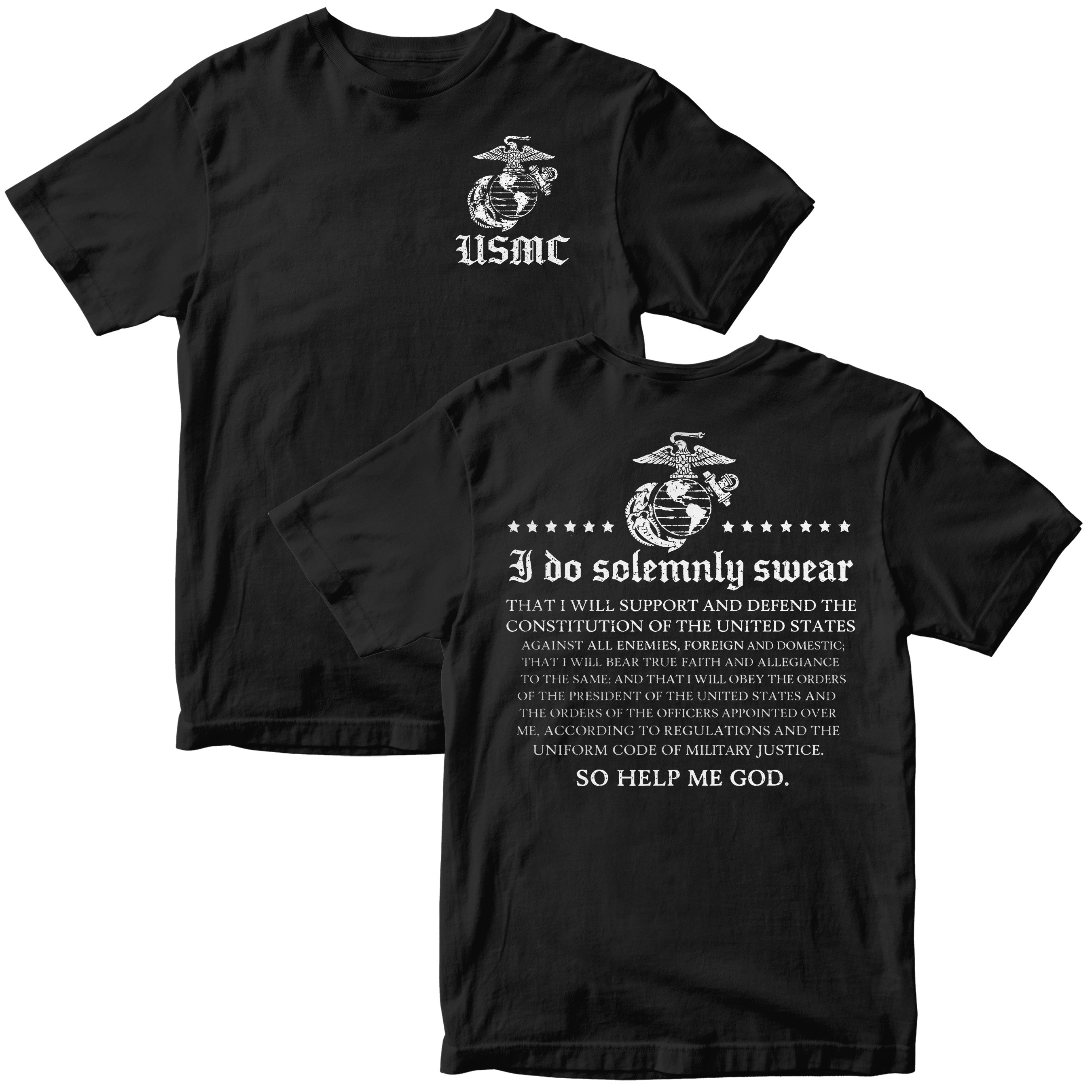 USMC Oath of Enlistment T-Shirt