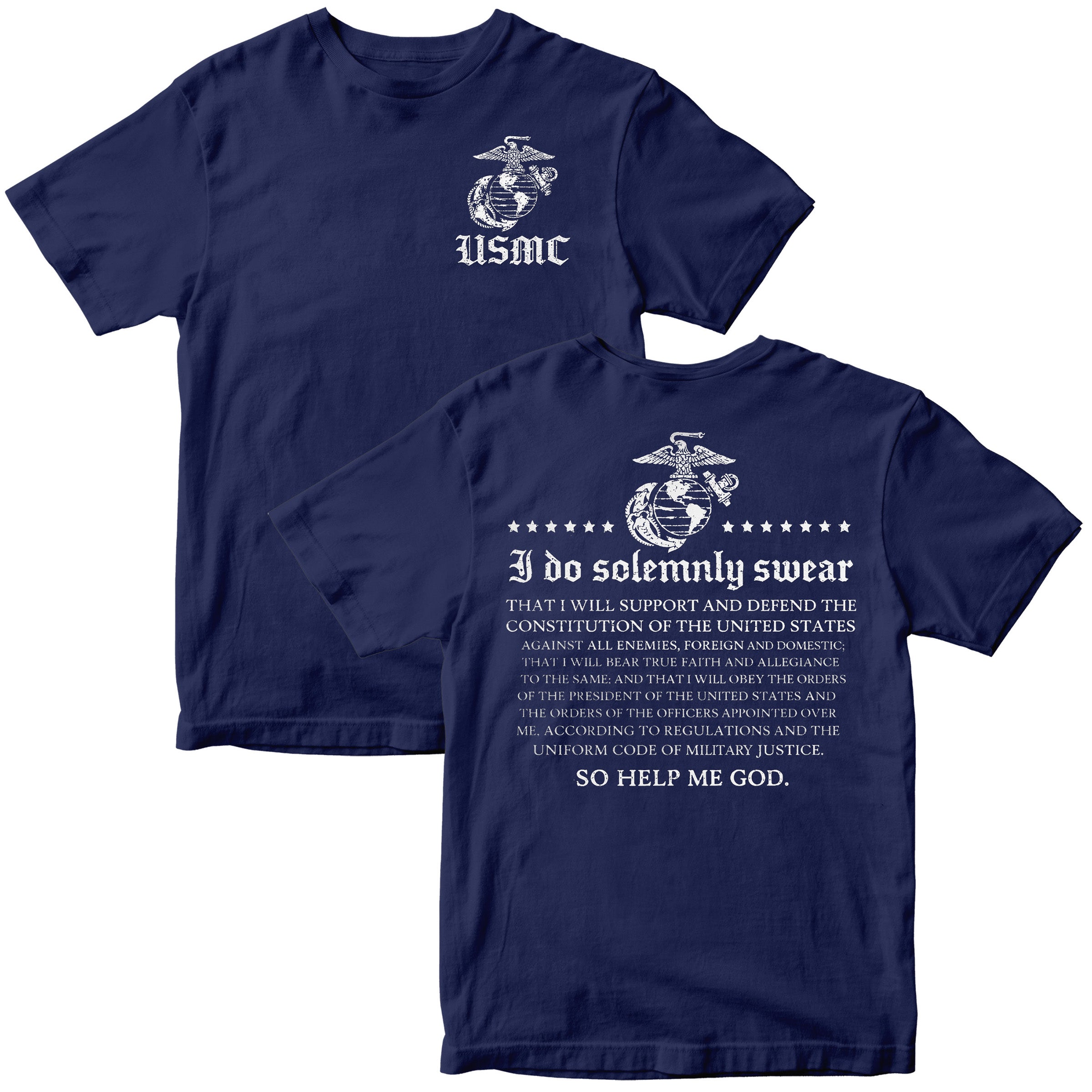 USMC Oath of Enlistment T-Shirt
