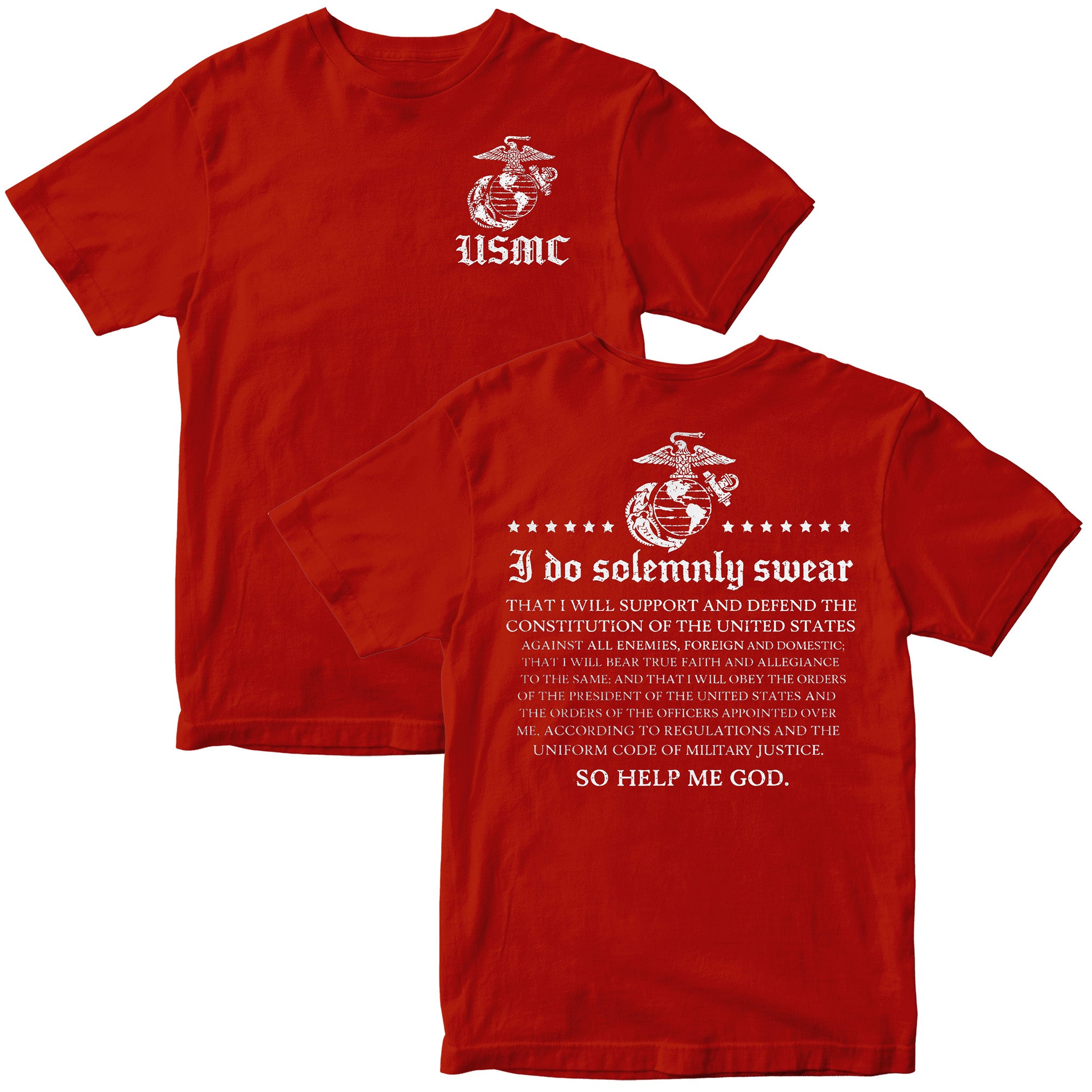 USMC Oath of Enlistment T-Shirt