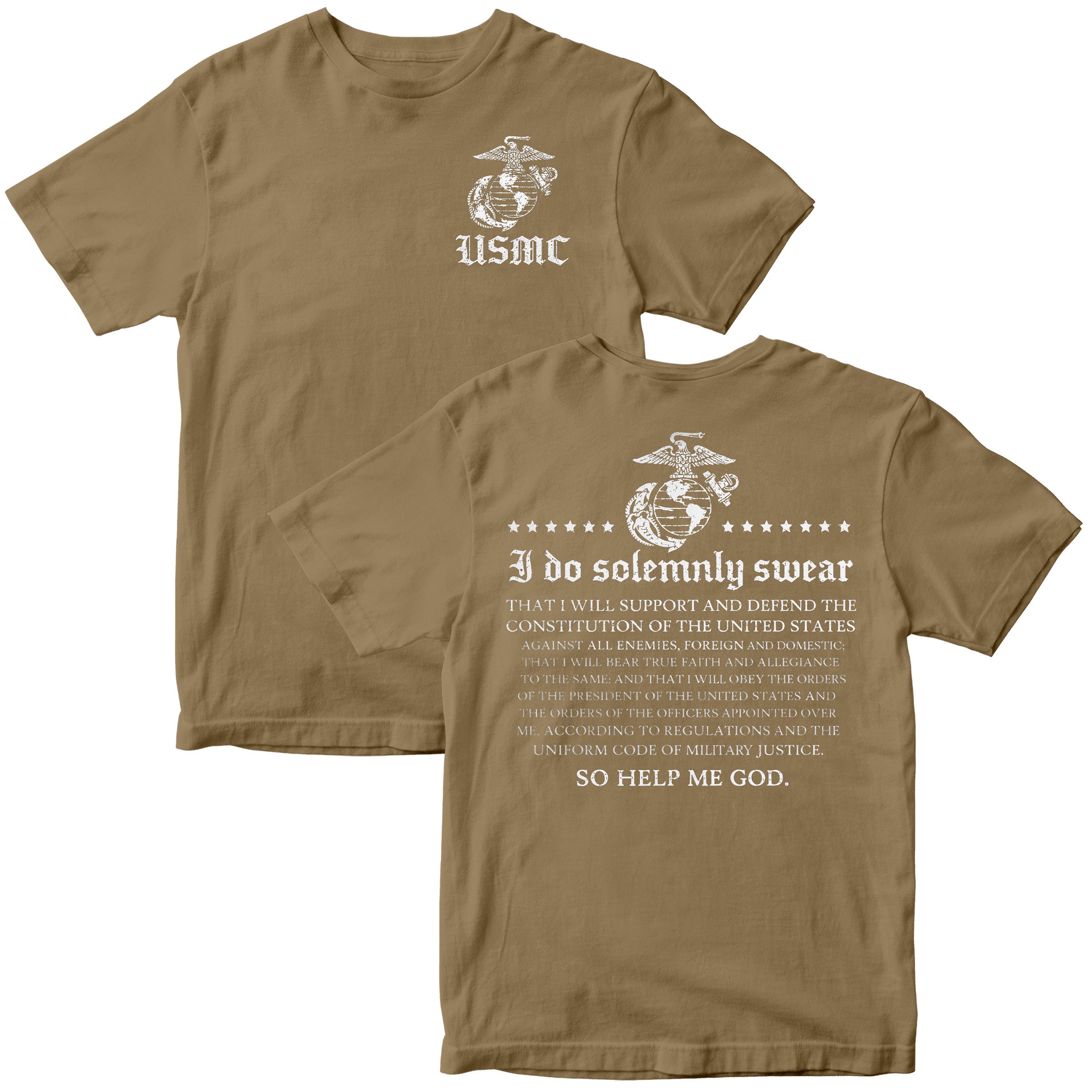 USMC Oath of Enlistment T-Shirt