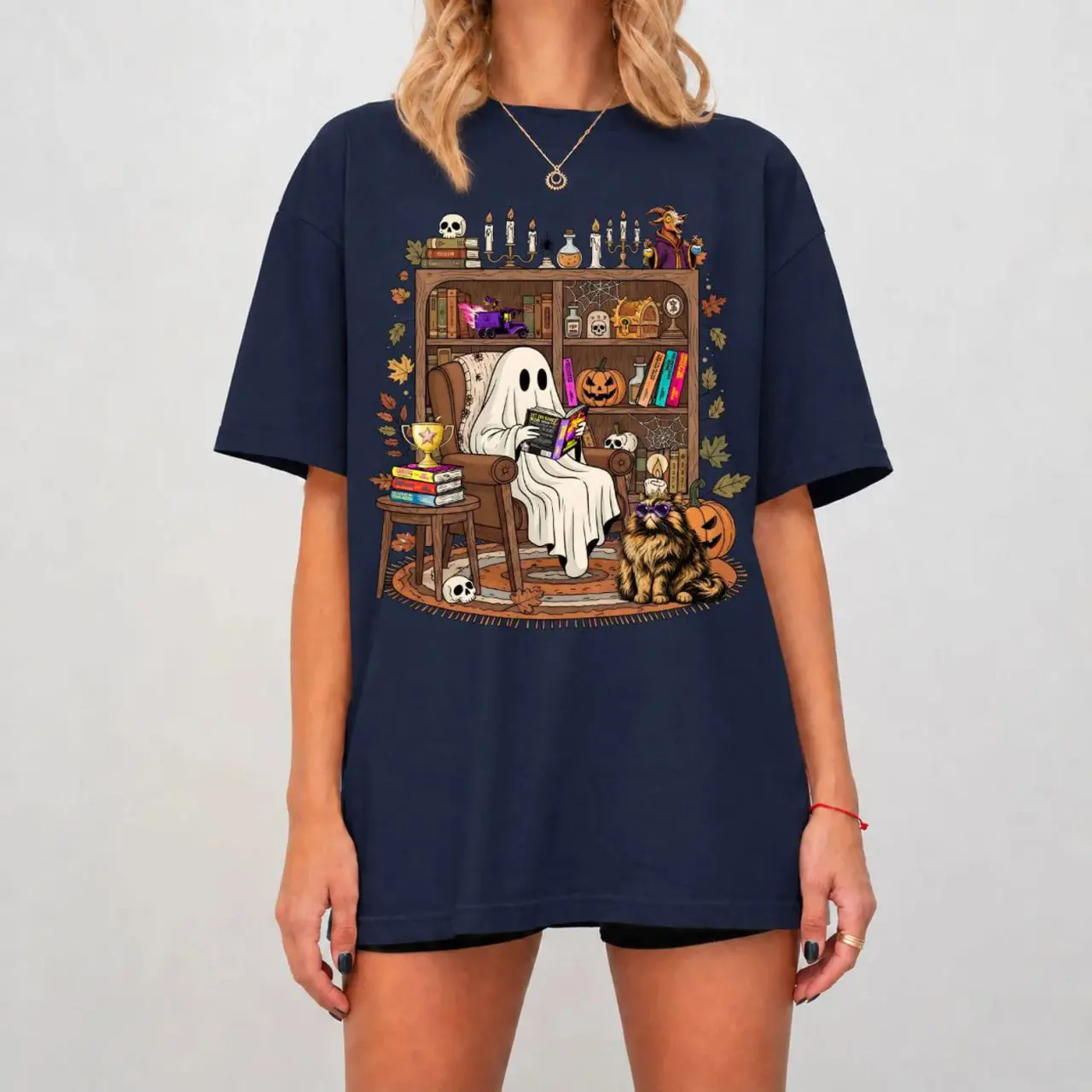 Dungeon Crawler Carl Ghost Book Sweatshirt