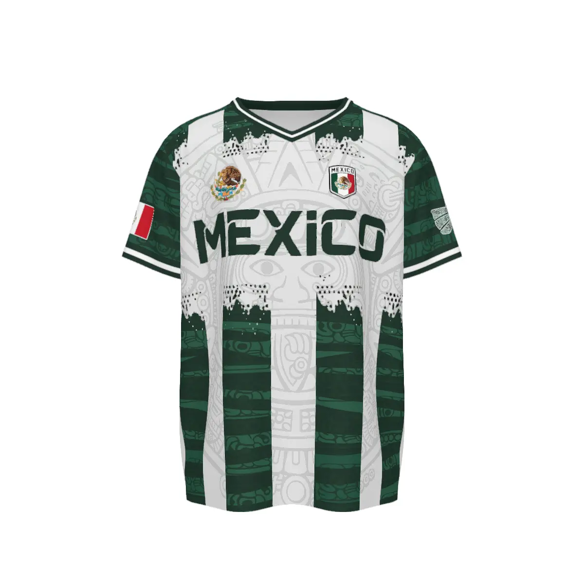 2026 Mexico Aztec Calendar Soccer Jersey