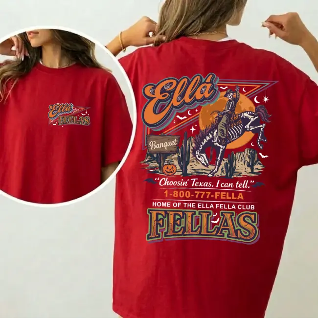 Retro 1-800-777-FELLA - Halloween Tee