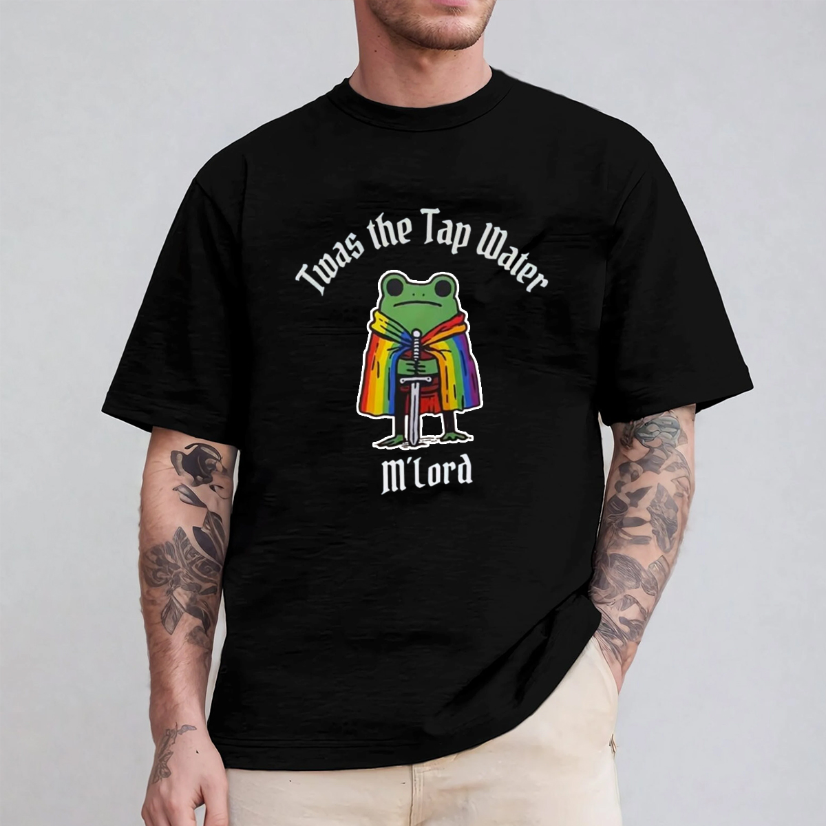 Twas the Tap Water Mlord  Unisex T-shirt