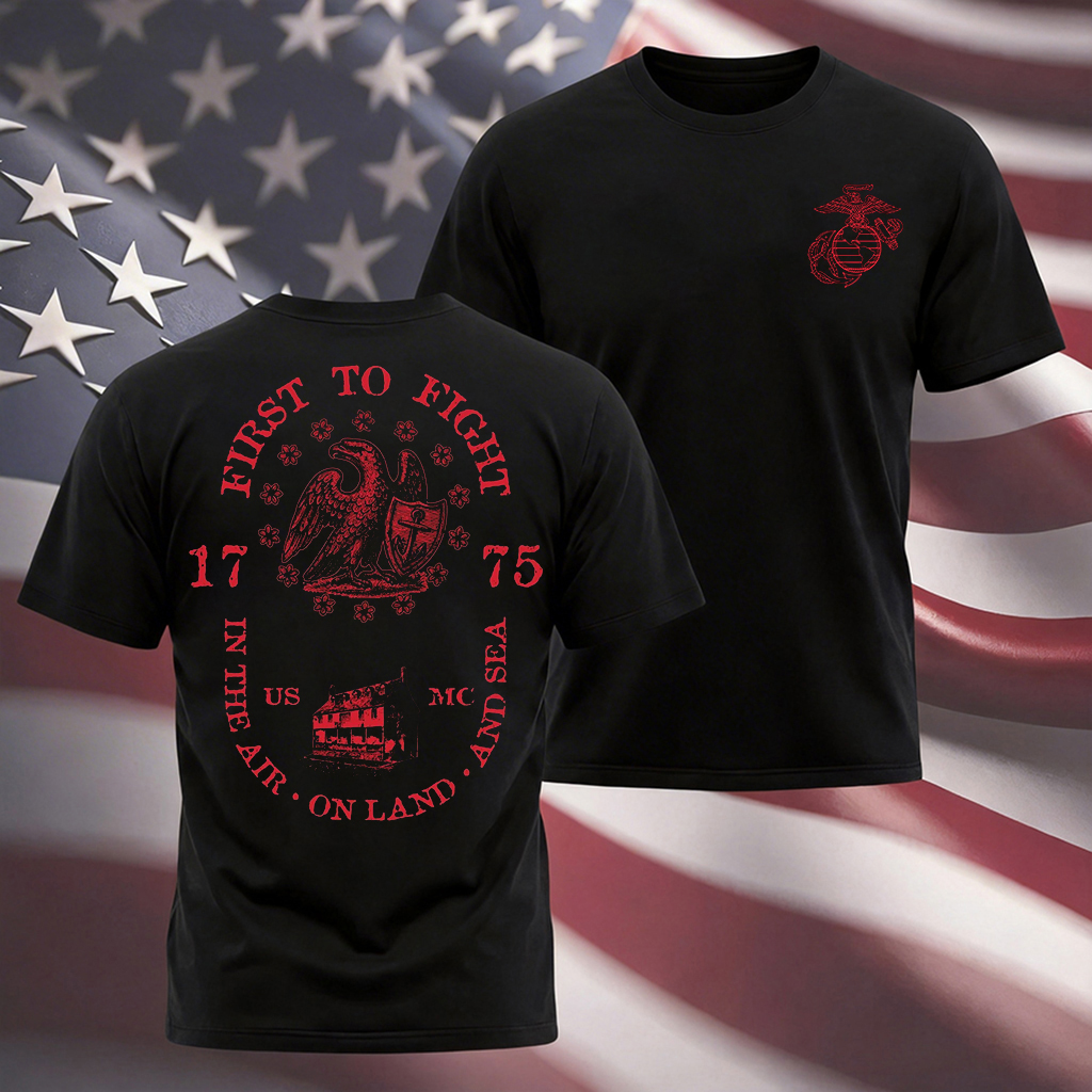 USMC - First To Fight T-Shirt