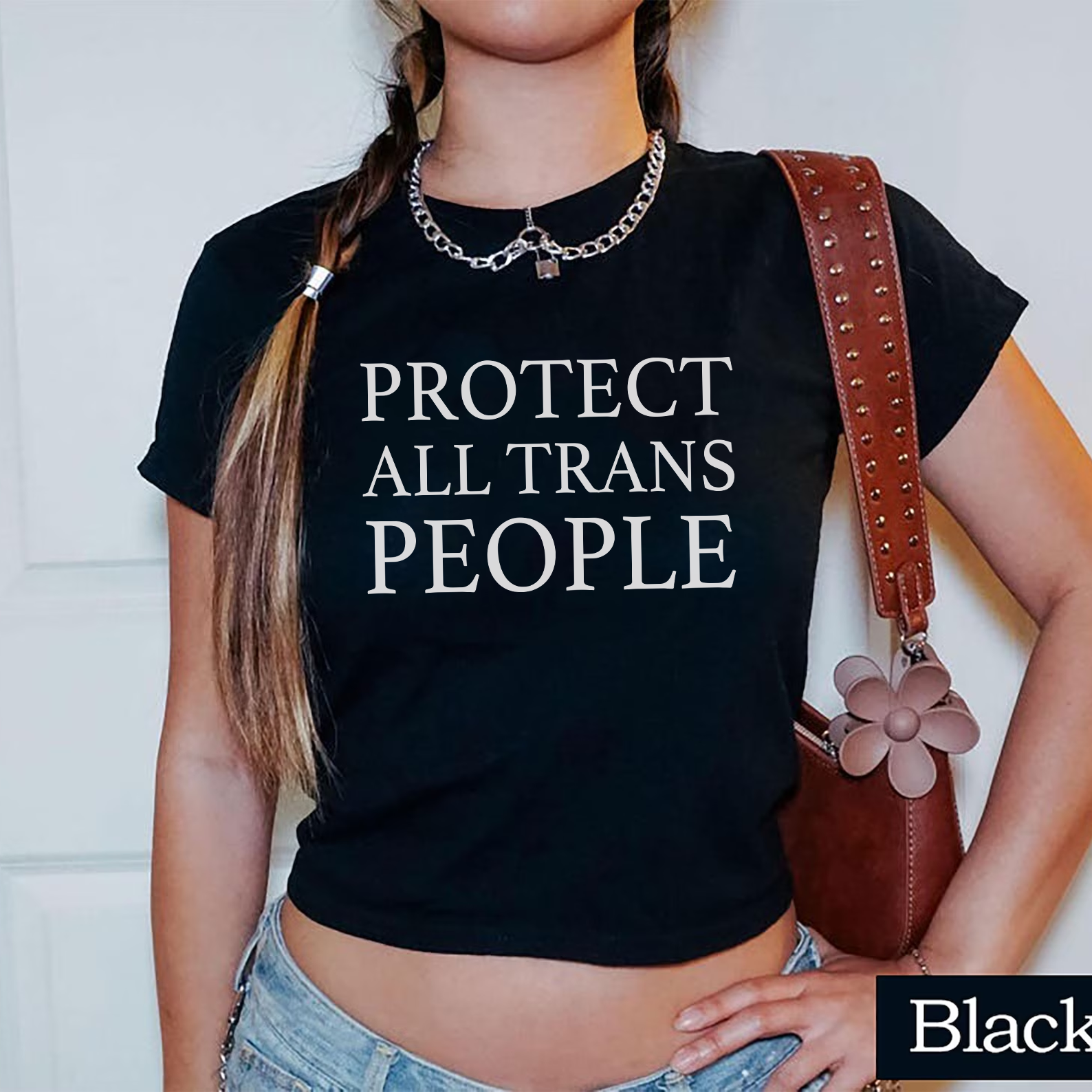 Protect All Trans People Baby Tee