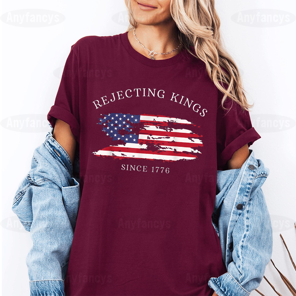Rejecting Kings Since 1776 Protest  Unisex T-shirt