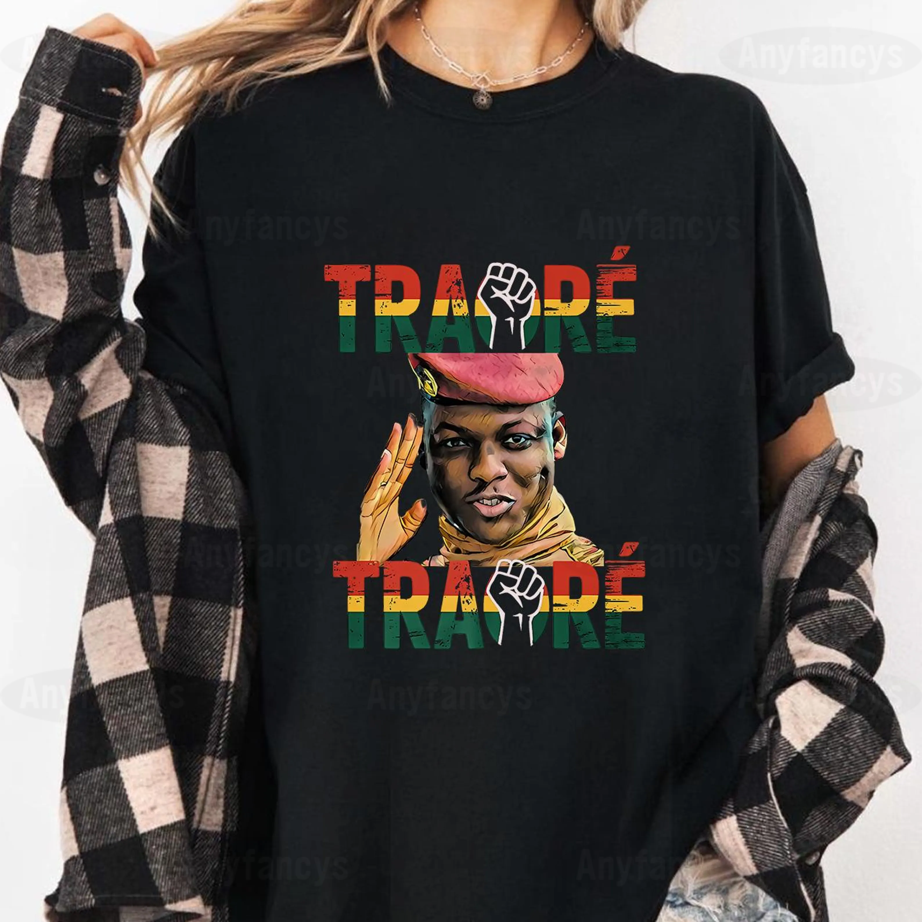 Ibrahim Traore Quotes Unisex T-shirt