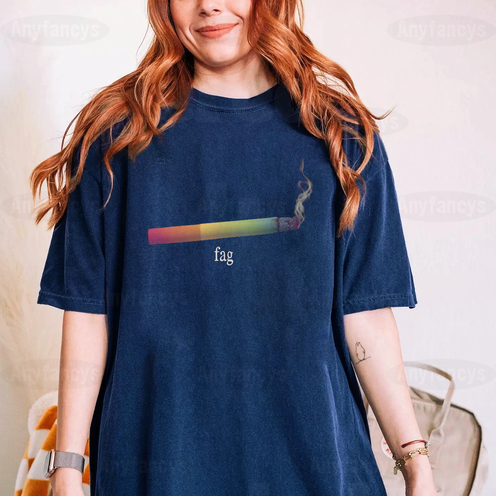 Fag Cigarette LGBT funny Unisex T-shirt