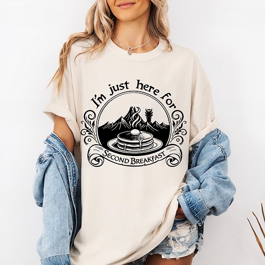 Here for Second breakfast Unisex T-shirt
