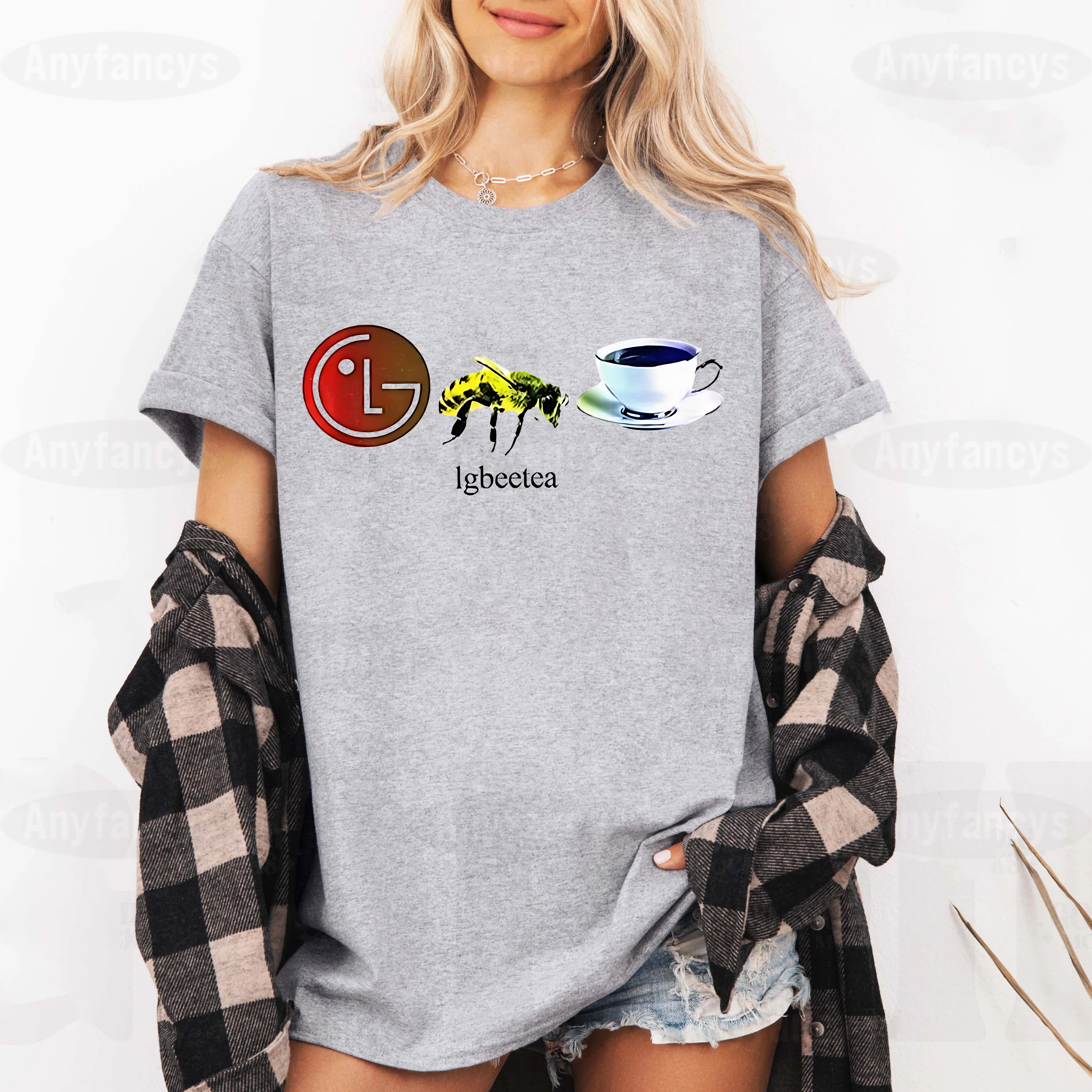 LGBT funny parody LG bee tea Pride Month Unisex T-shirt