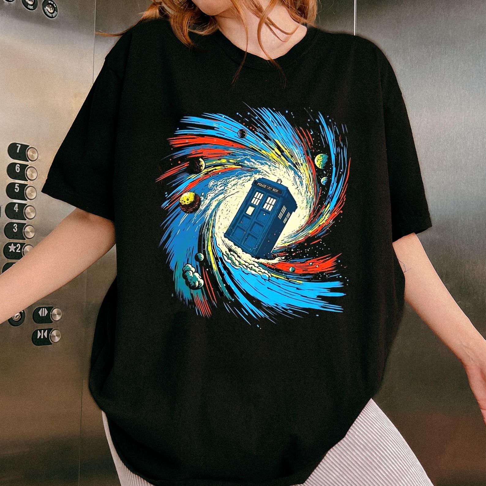 Doctor Who Space and time vortex Unisex T-shirt